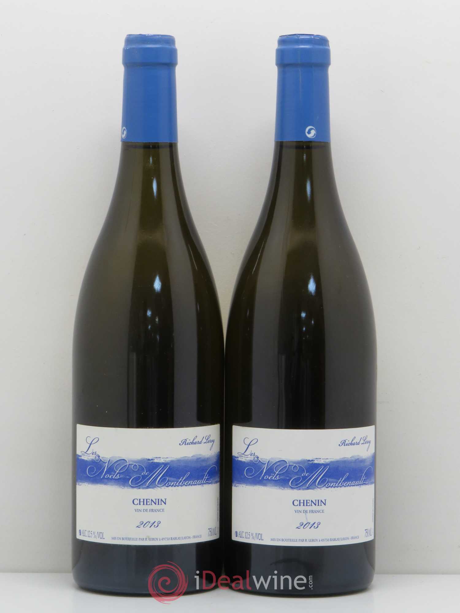 Vin de France Les Noëls de Montbenault Richard Leroy 2013 - Lot de 2 bouteilles - 0