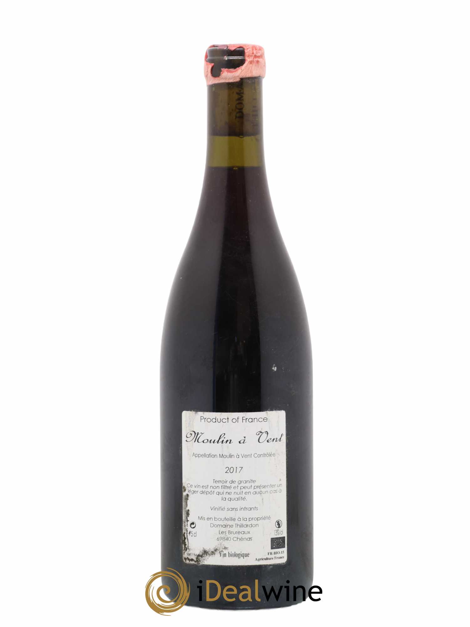 Moulin-à-Vent Domaine Thillardon 2017 - Lot de 1 bouteille - 1