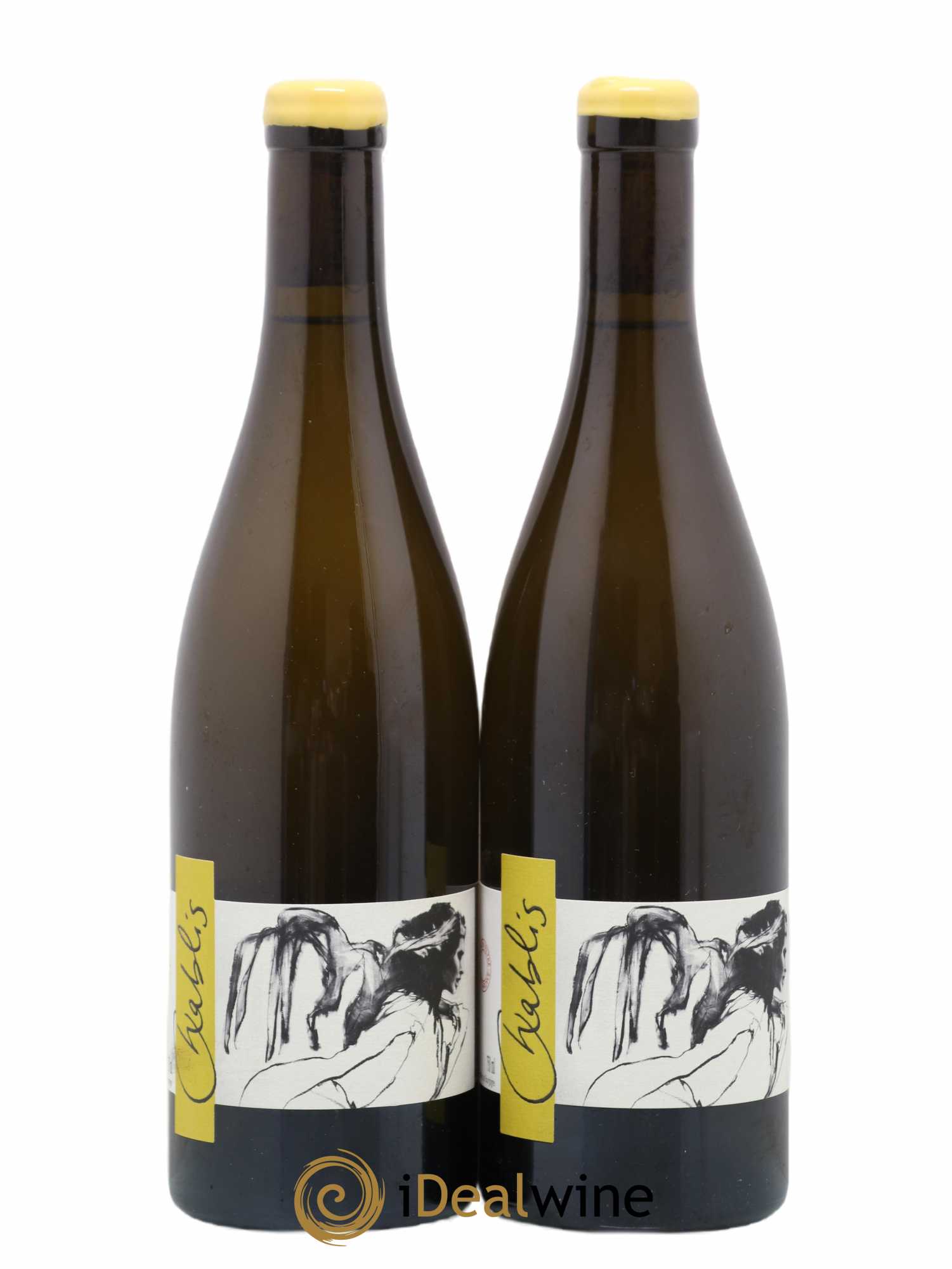 Chablis Vent d'Ange Pattes Loup (Domaine) 2 ans d'élevage 2018 - Lot de 2 bouteilles - 0