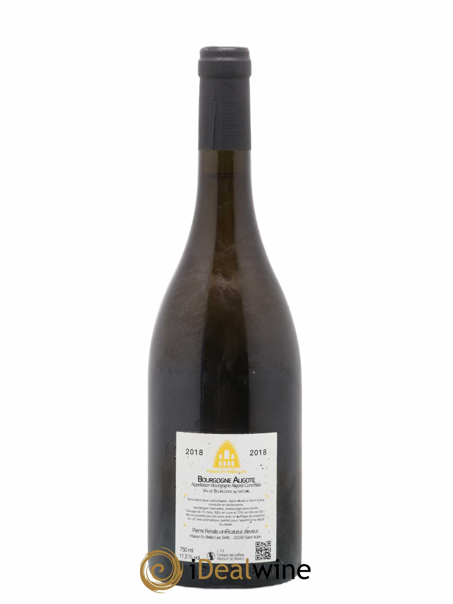 Bourgogne Aligoté Maison En Belles Lies 2018 - Lot de 1 bouteille - 1