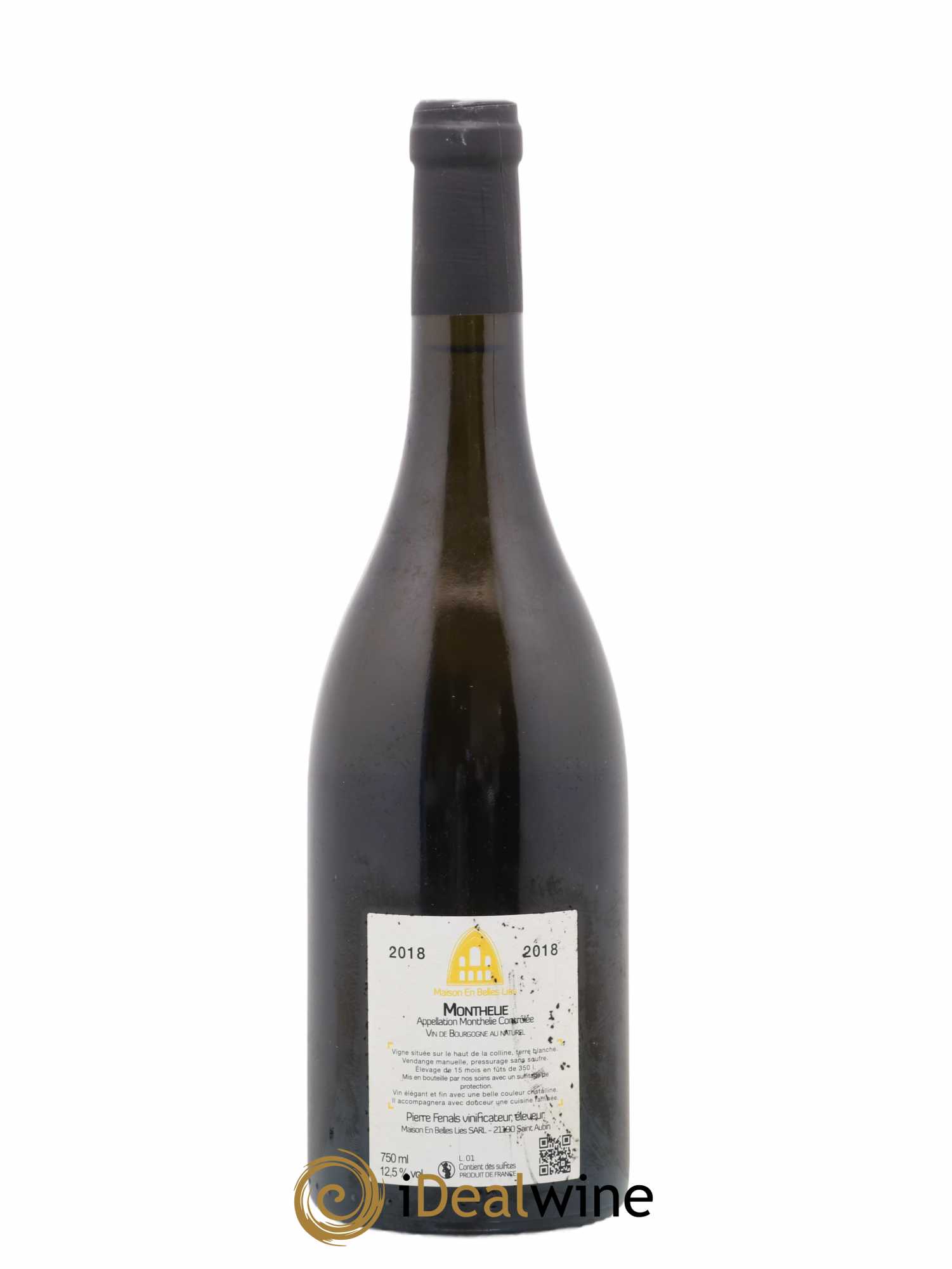 Monthélie Maison En Belles Lies 2018 - Lot de 1 bouteille - 1