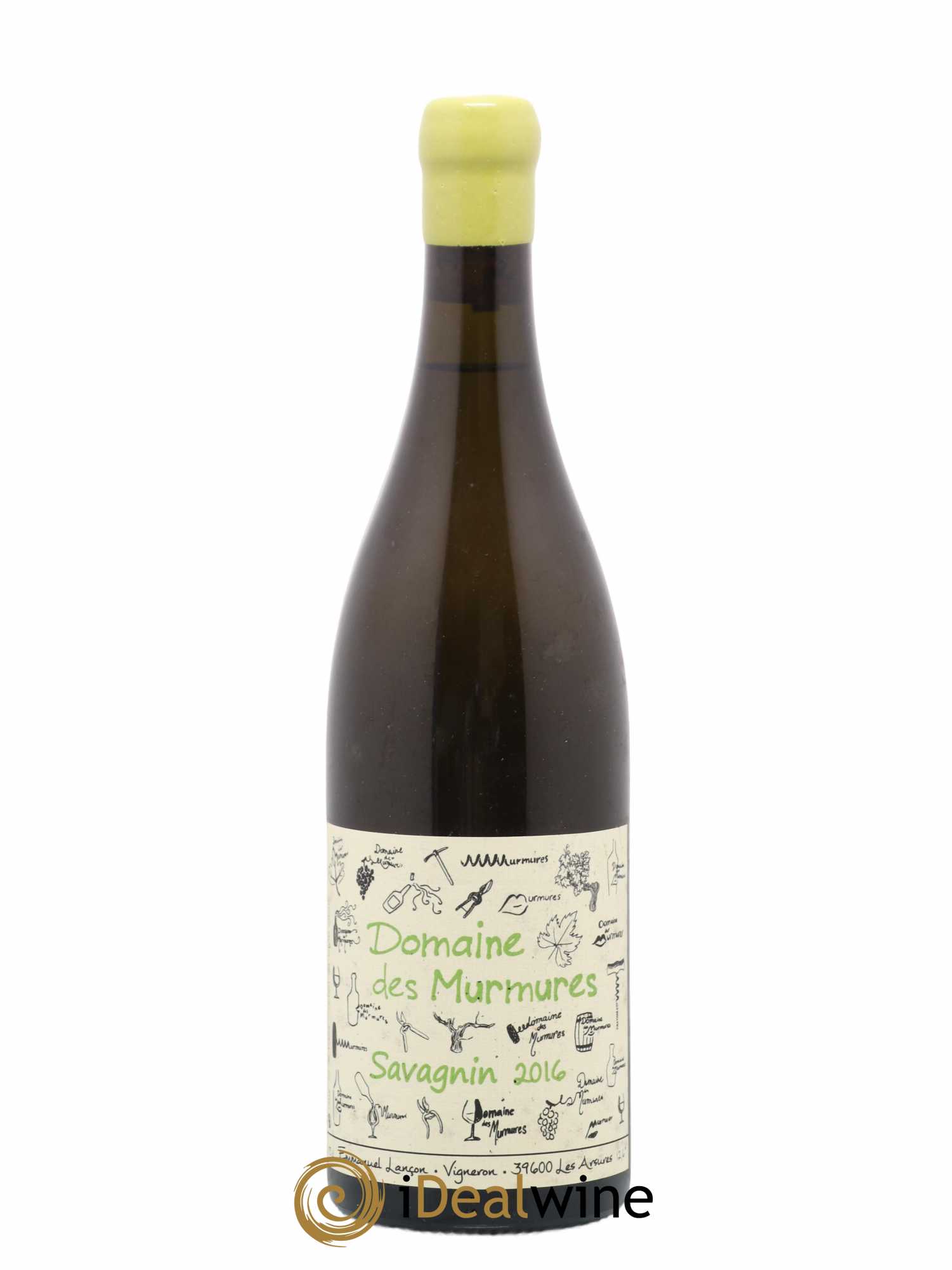 Vin de France Savagnin Murmures (Domaine des) - Emmanuel Lançon Domaine Francesco Guccione 2016 - Posten von 1 Flasche - 0