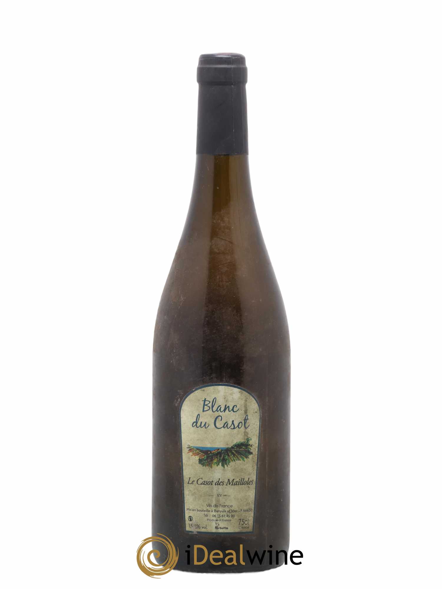 Vin de France Blanc du Casot Le Casot des Mailloles Chardonnay Domaine Clair Obscur 2015 - Lotto di 1 bottiglia - 0