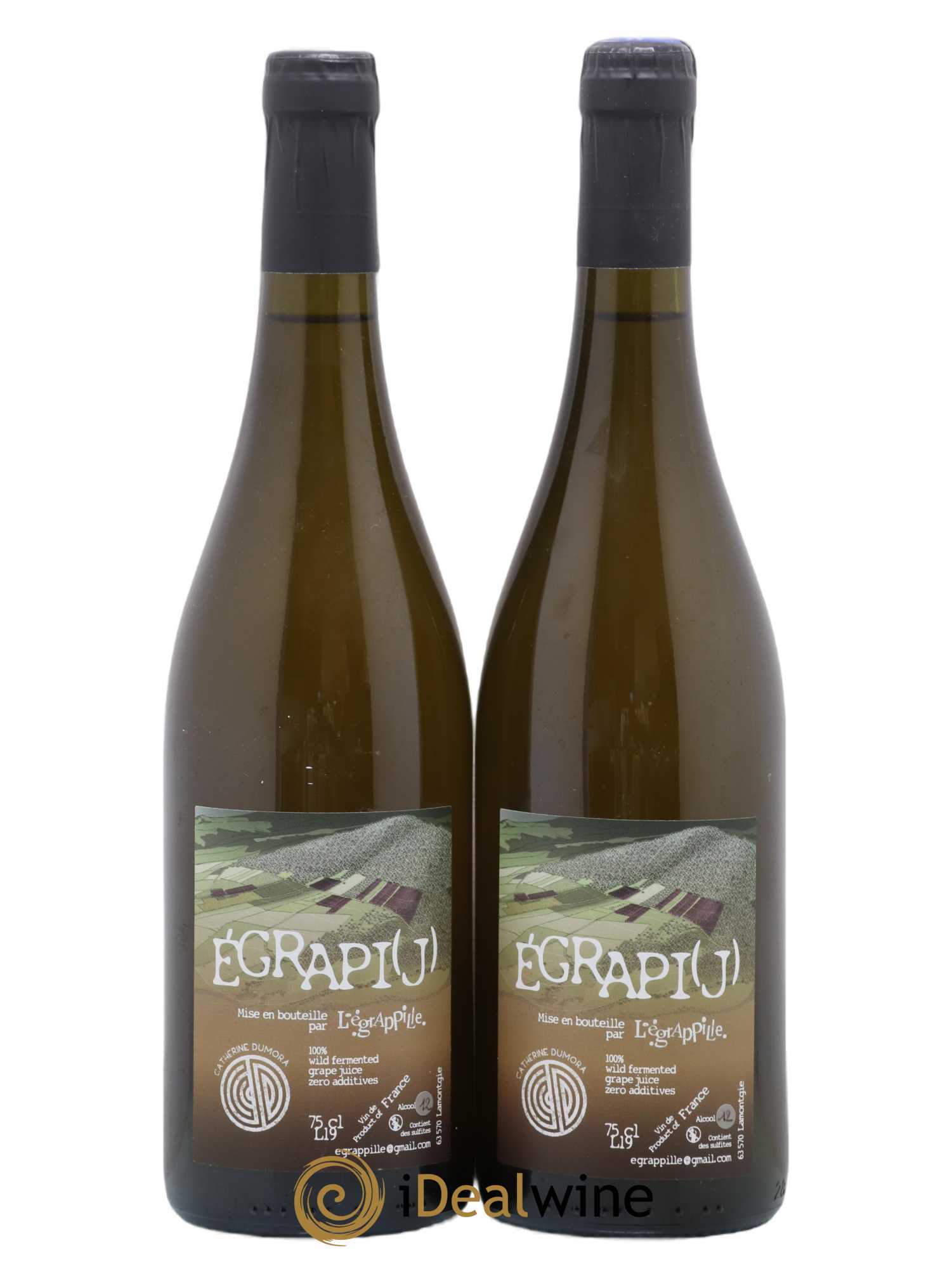 Vin de France Egrapij Domaine de l'Egrapille 2019 - Posten von 2 Flaschen - 0
