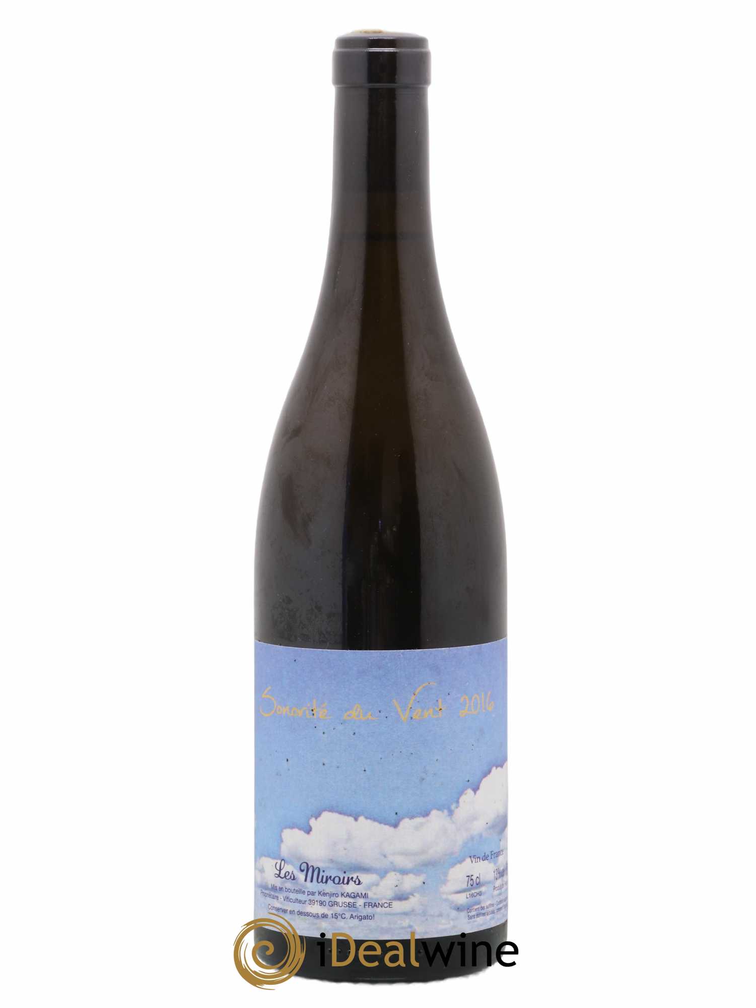 Vin de France Sonorité du vent Les saugettes Kenjiro Kagami - Domaine des Miroirs 2016 - Lot de 1 bouteille - 0