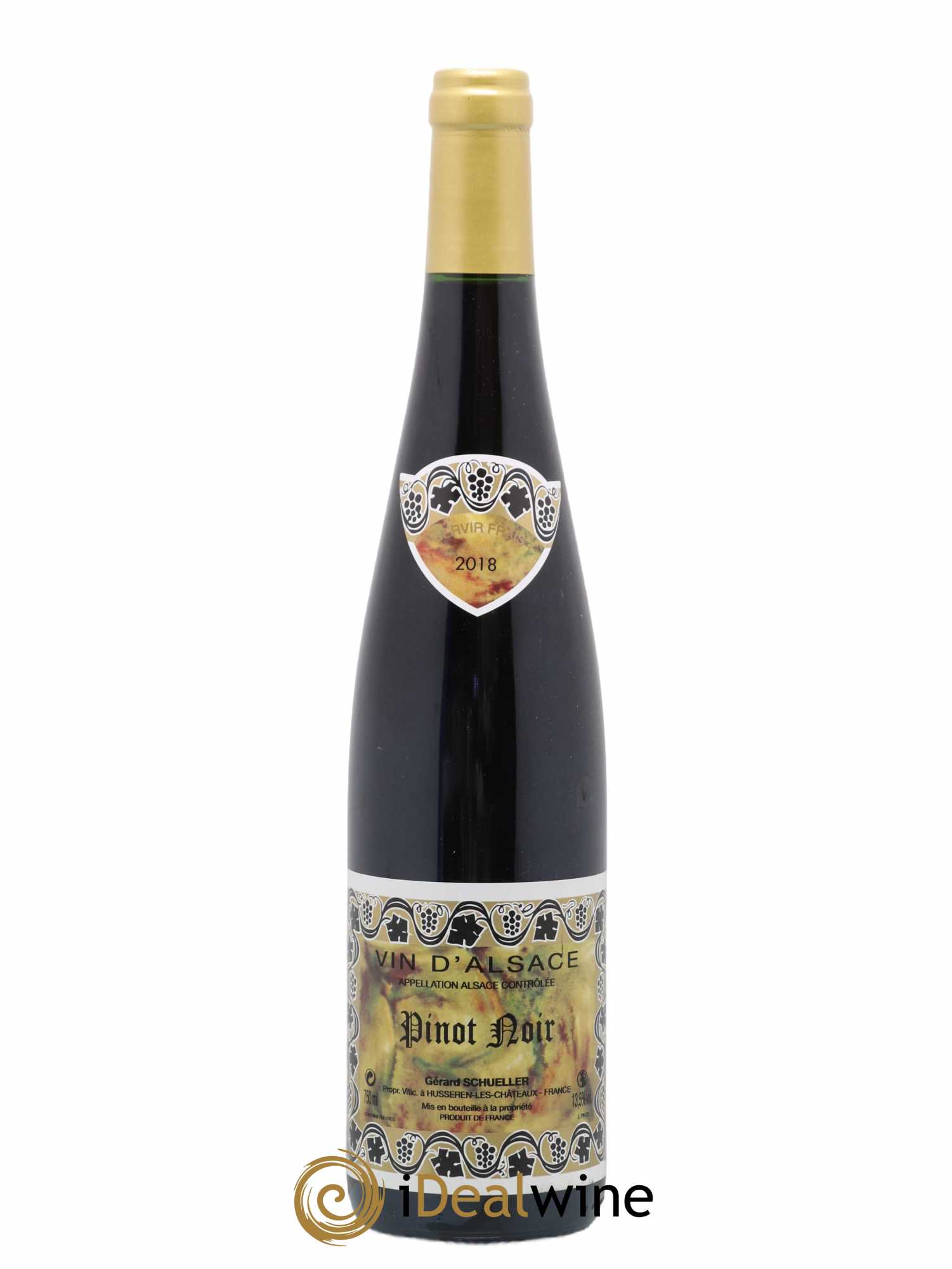 Alsace Pinot Noir Gérard Schueller (Domaine) 2018 - Lot de 1 bouteille - 0