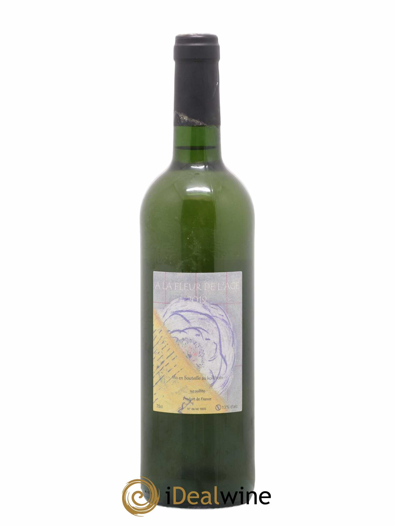 Vin de France La Fleur de l'Age Domaine Vin du Cabanon Alain Castex 2019 - Posten von 1 Flasche - 1