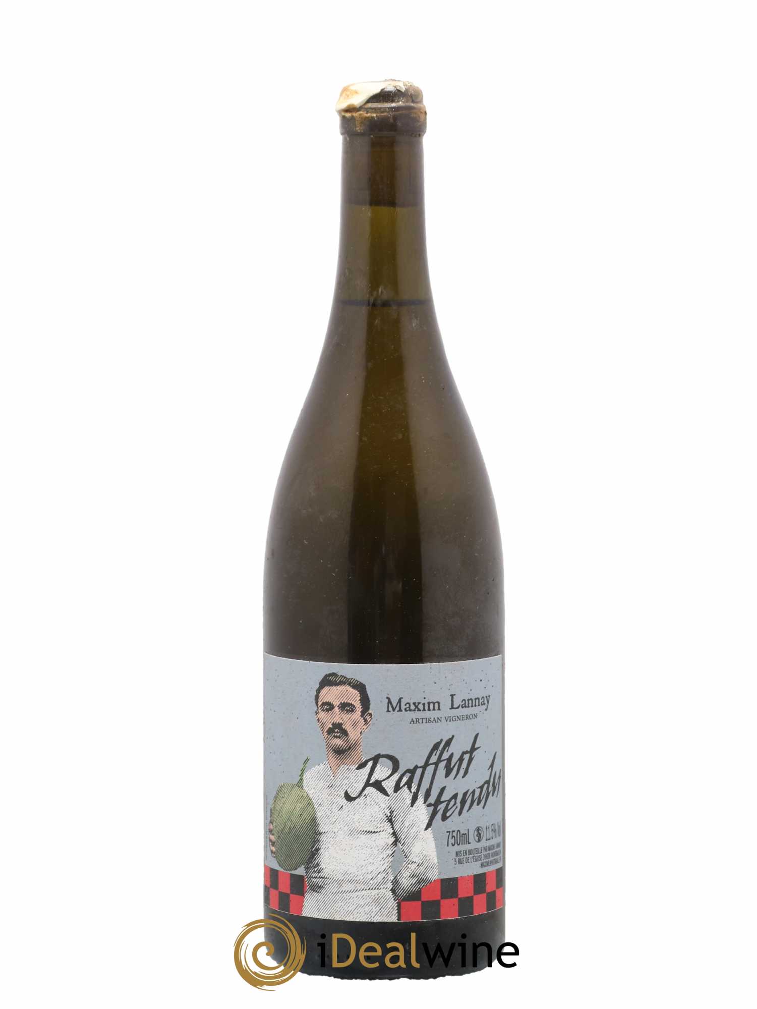 Vin de France Raffut Tendu Maxim Lannay Dzi Chardonnay Domaine Sebastien Jacques et Amelie Vuillet 2018 - Posten von 1 Flasche - 0