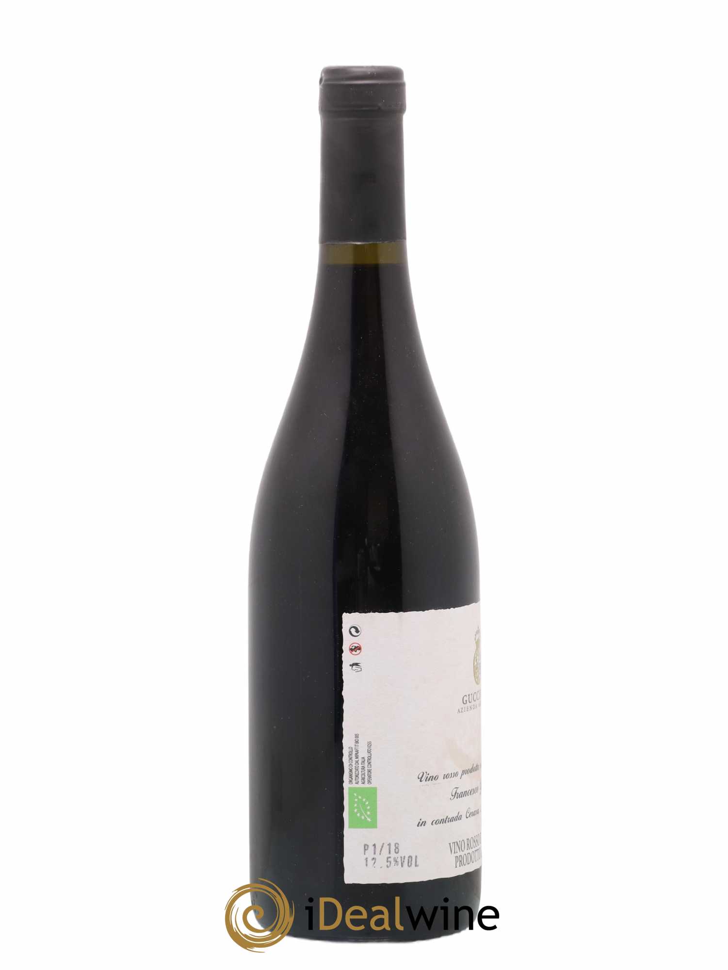 Italie Vino Rosso Biologico Rouge P Domaine Francesco Guccione 2018 - Posten von 1 Flasche - 1