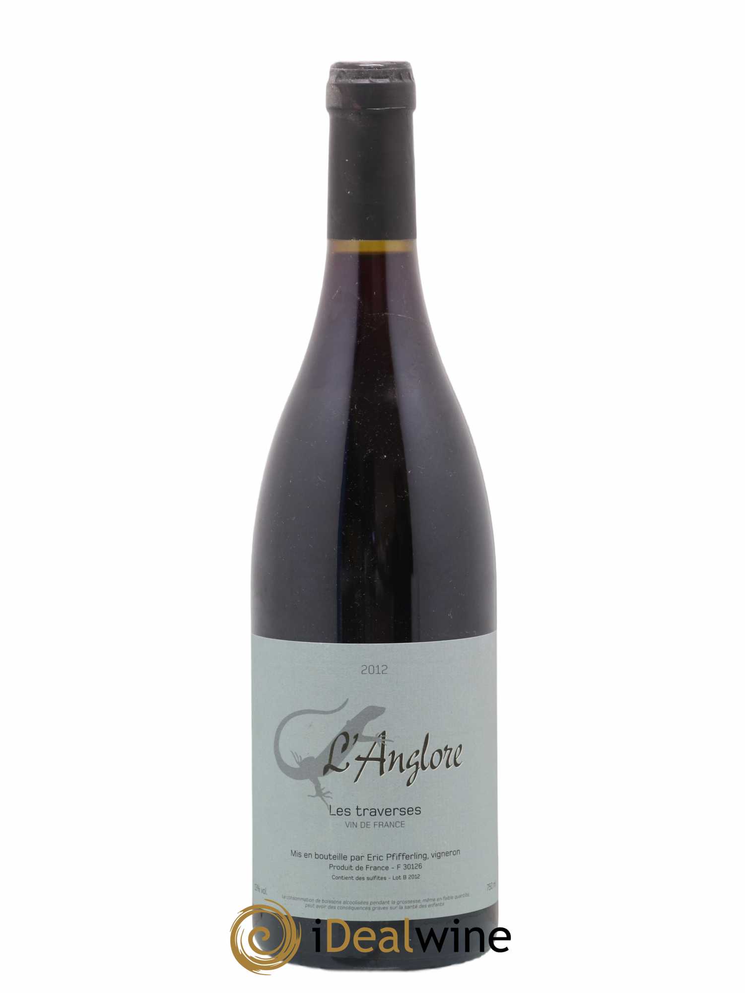 Vin de France Les Traverses L'Anglore 2012 - Lot de 1 bouteille - 0