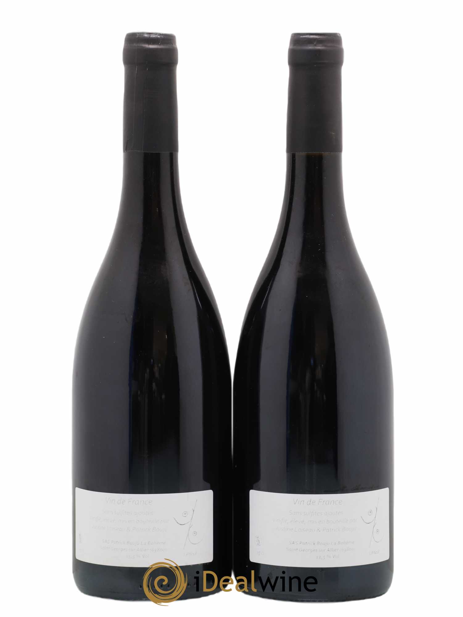 Vin de France Sein pour Sein Patrick Bouju - La Bohème Méli Mélo Domaine Sebastien Jacques et Amélie Vuillet 2018 - Lotto di 2 bottiglie - 1