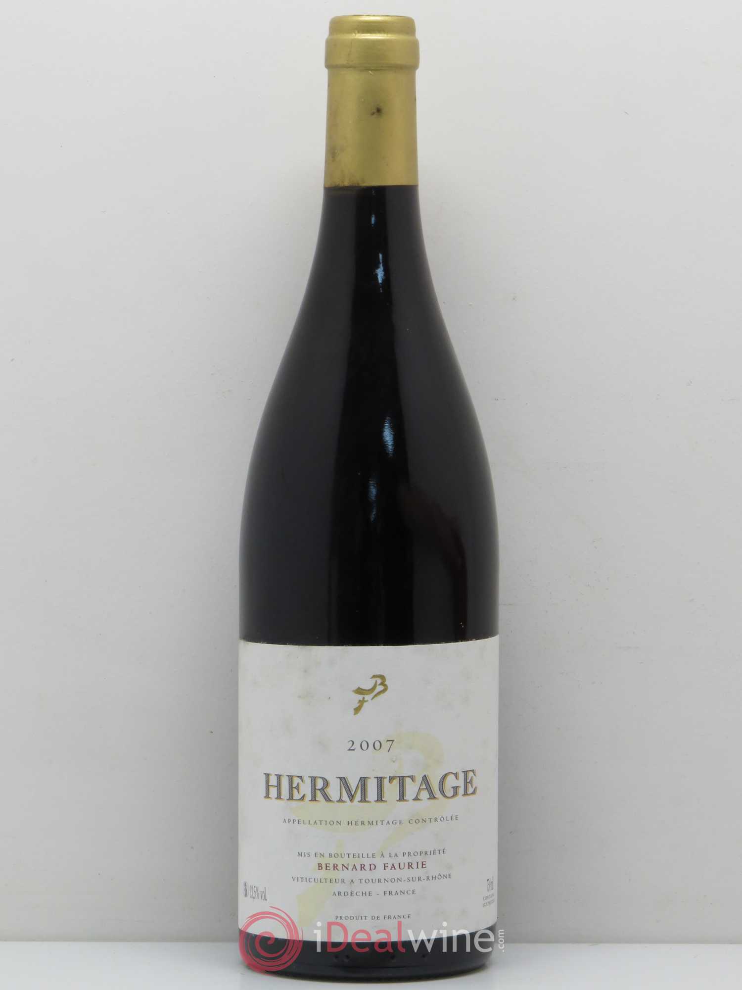 Hermitage Domaine Faurie Bessard/Méal 2007 - Posten von 1 Flasche - 0