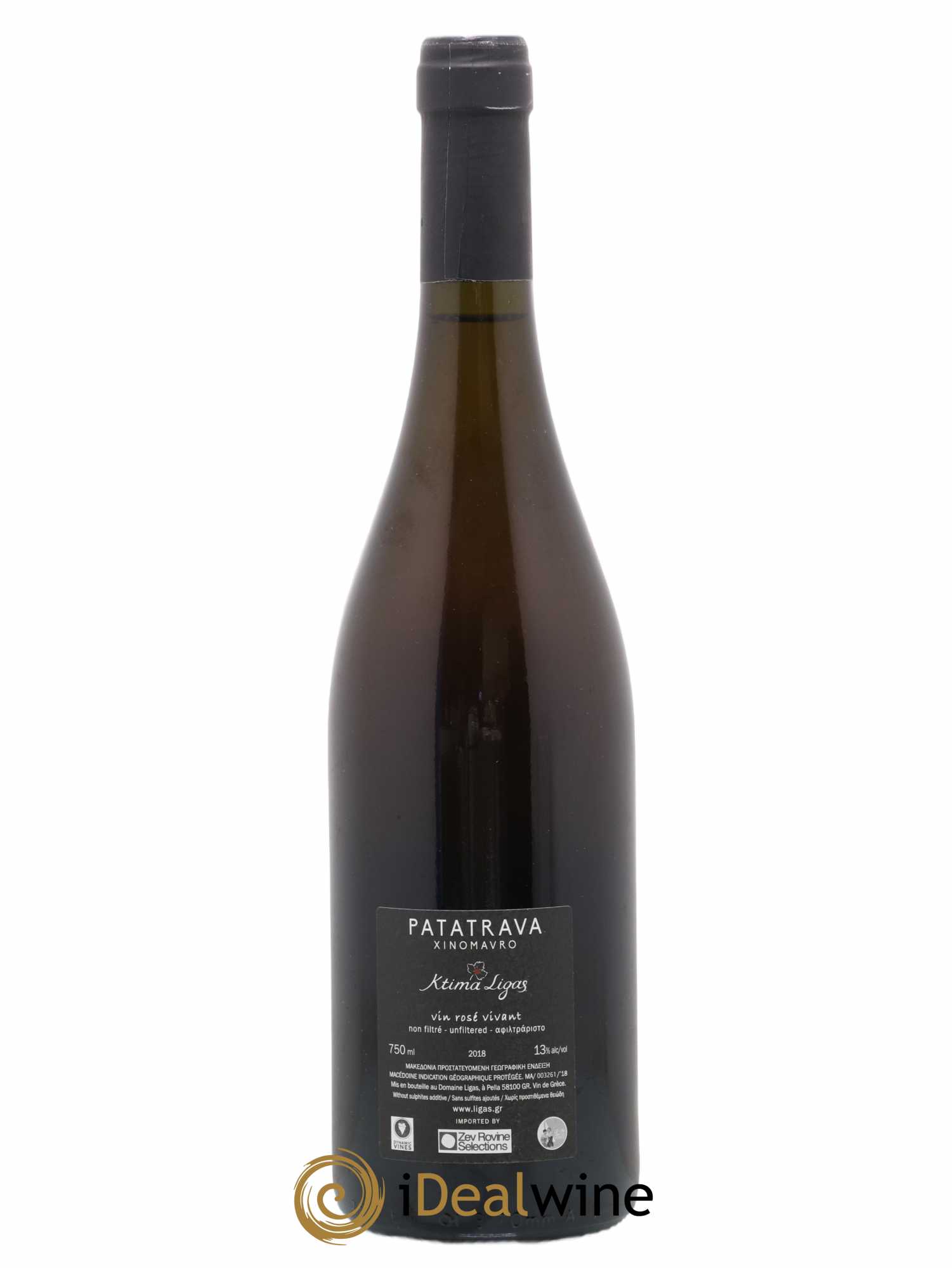Vins Etrangers Patatrava Ktima Ligas Domaine Ligas 2018 - Posten von 1 Flasche - 1