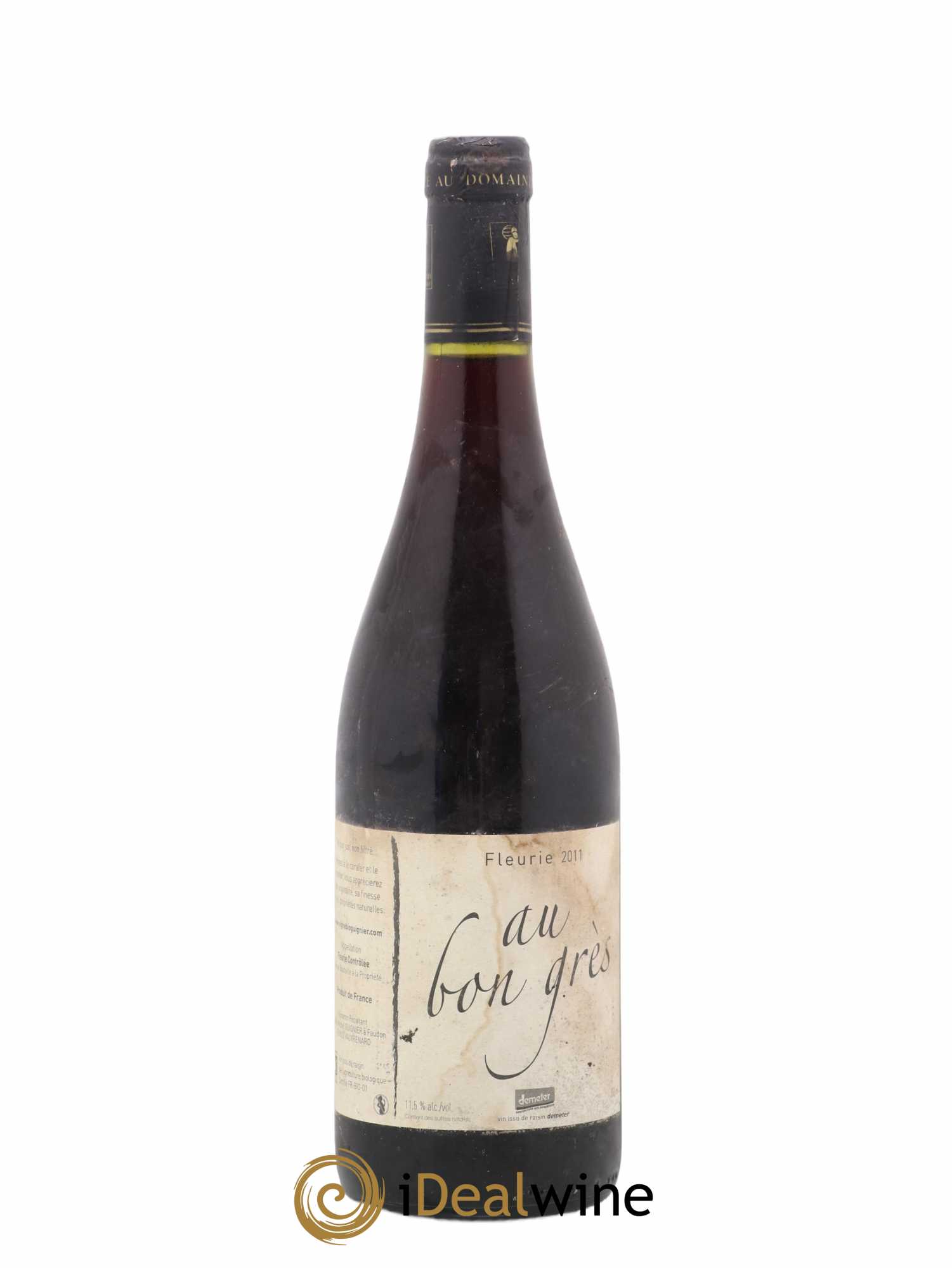 Fleurie Au Bon Grès Michel Guignier 2011 - Posten von 1 Flasche - 0