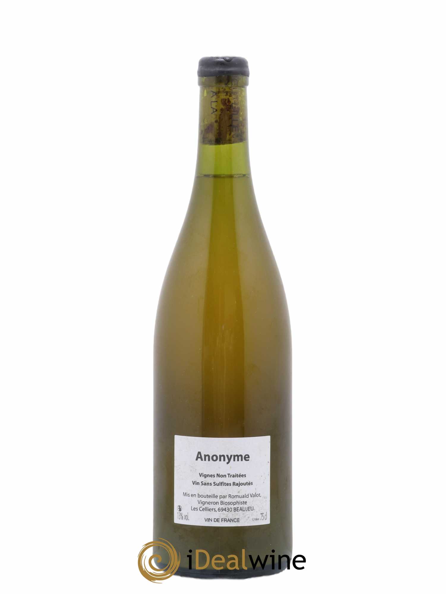 Vin de France Anonyme Les Celliers Romuald Valot 2018 - Posten von 1 Flasche - 1