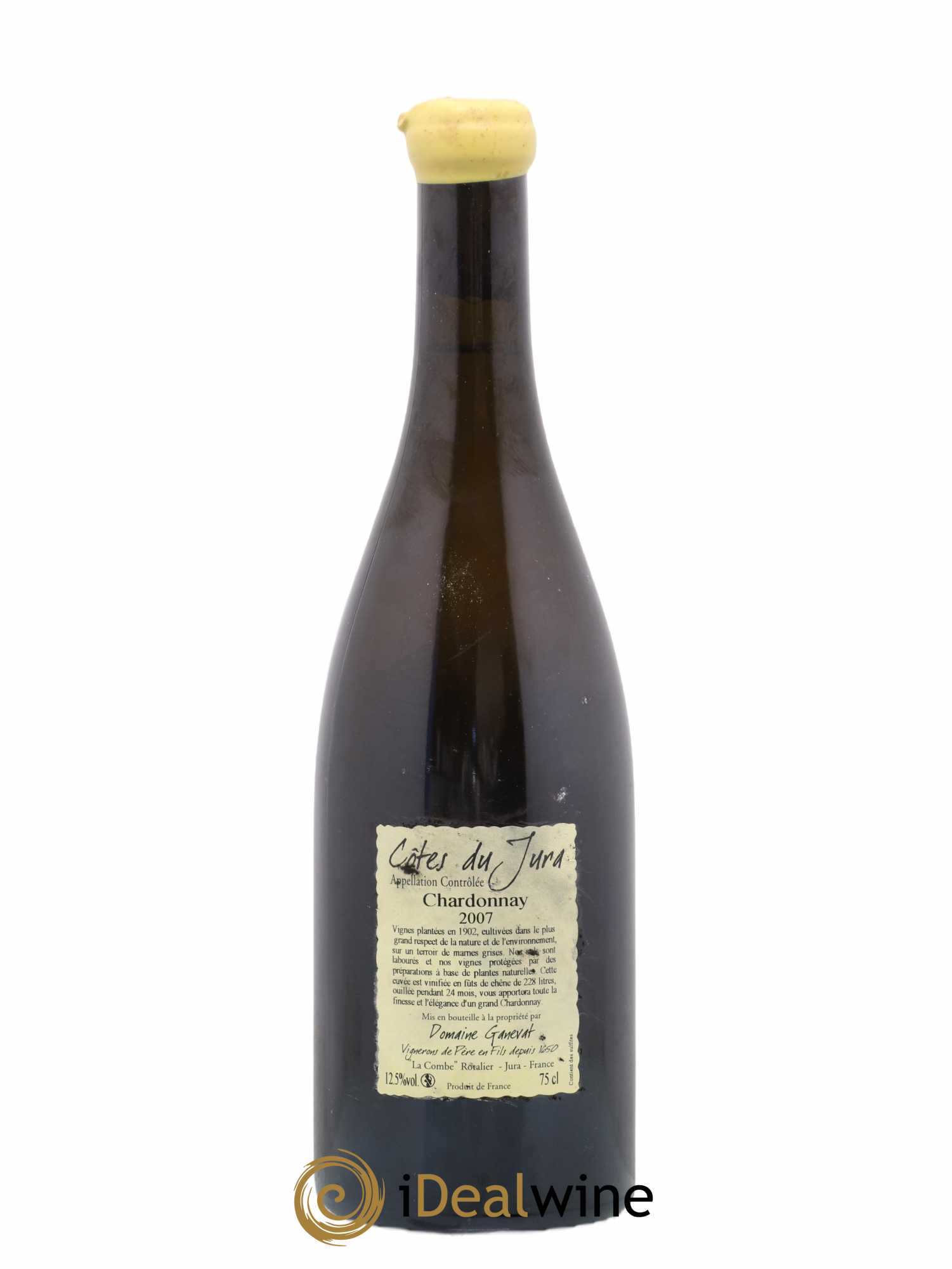 Côtes du Jura Les Chalasses Vieilles Vignes Jean-François Ganevat (Domaine) Schieferberg Domaine Riss 2007 - Lot de 1 bouteille - 1