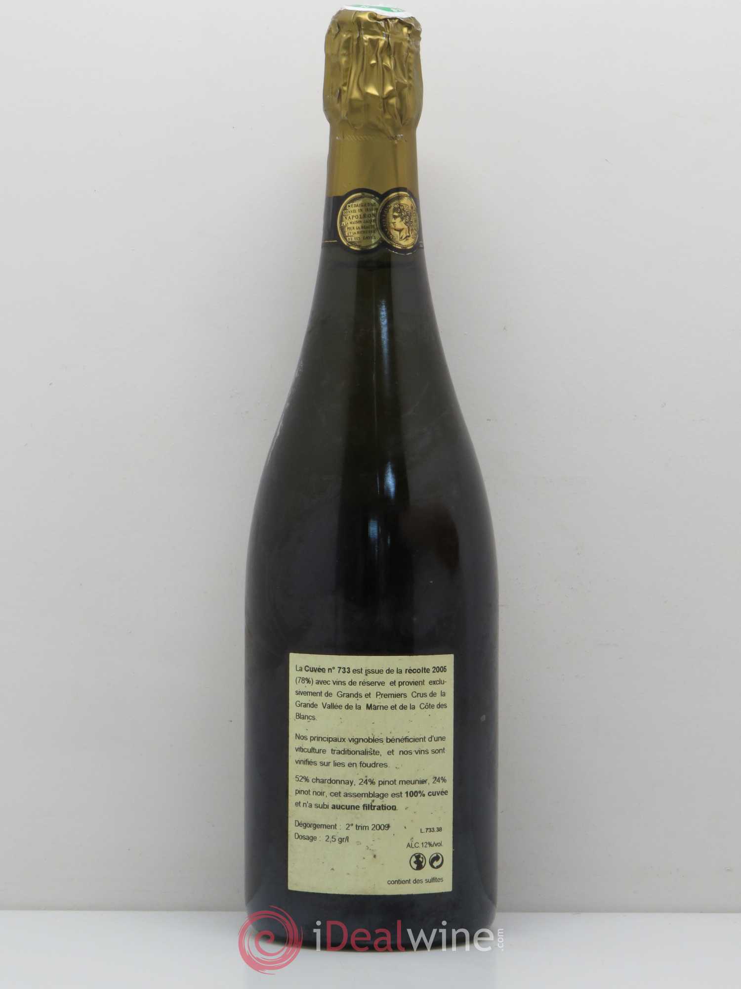 Cuvée 733 Jacquesson - Lot de 1 bouteille - 1