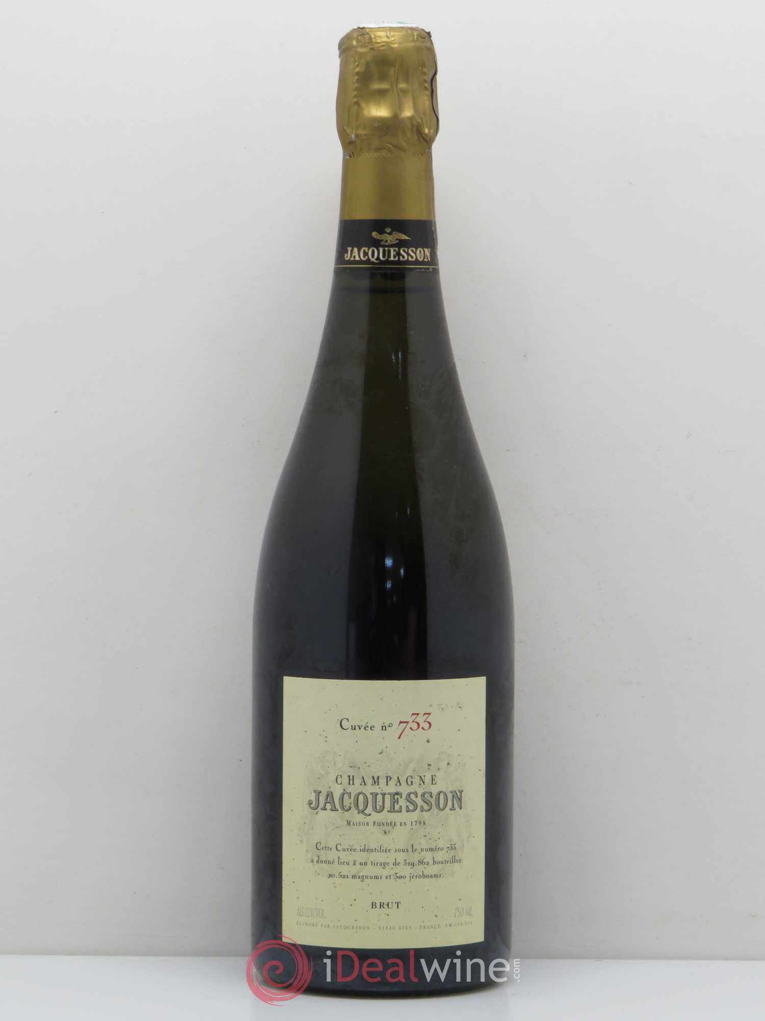 Cuvée 733 Jacquesson - Lot de 1 bouteille - 0