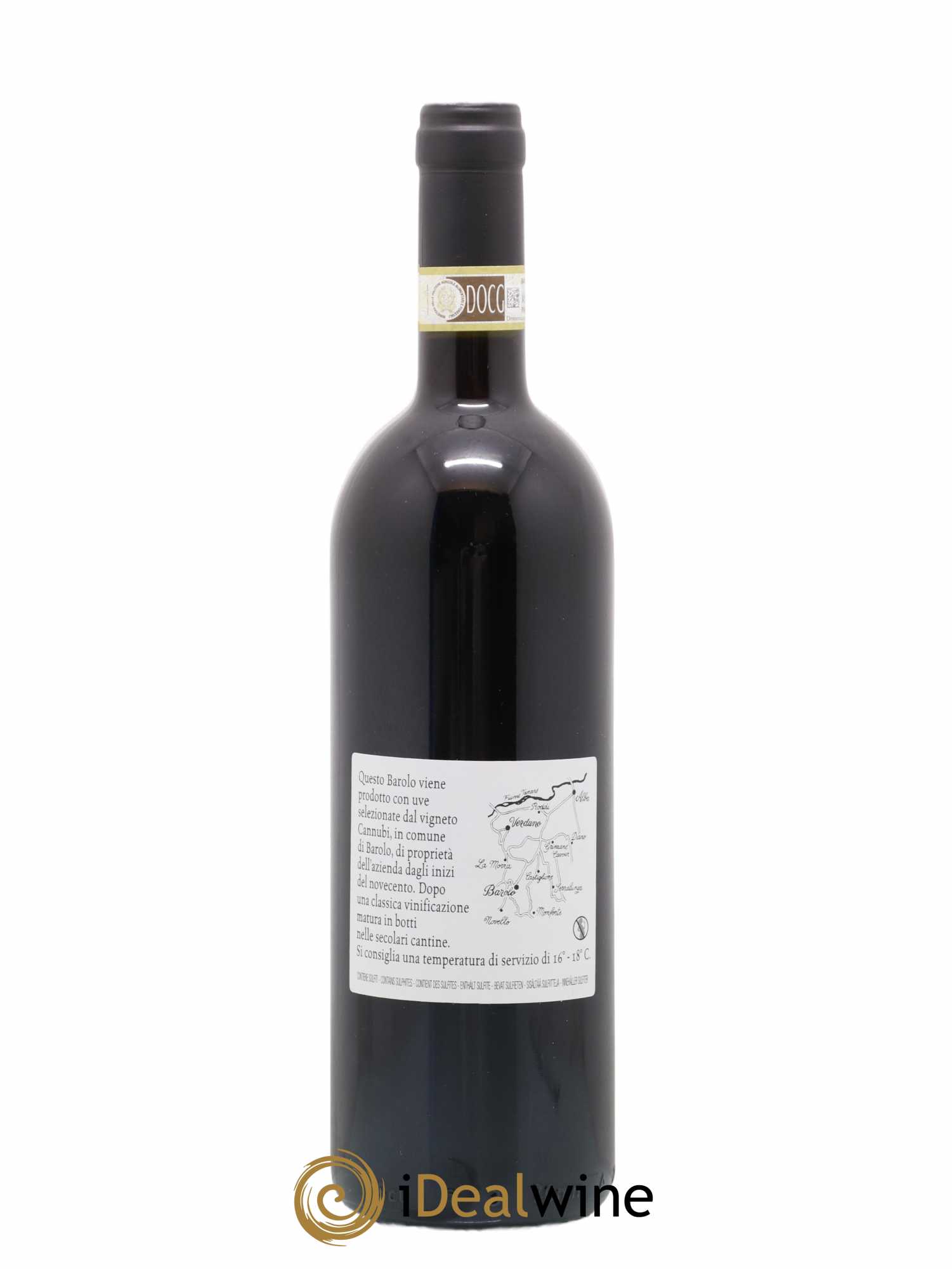 Barolo DOCG Cannubi Comm. Giovan Battista Burlotto Delicatesse d'Or 2016 - Lot de 1 bouteille - 1
