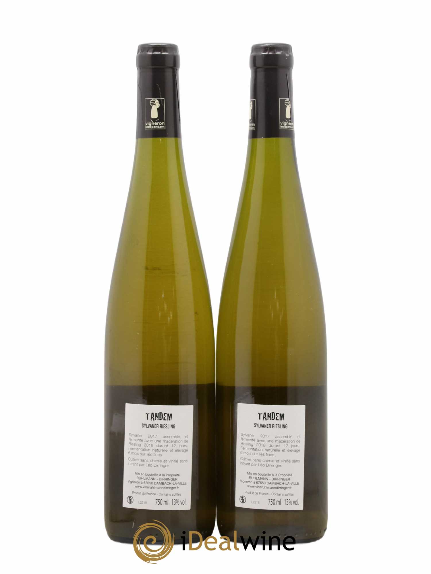 Vin de France Tandem Domaine Ruhlmann Dirringer - Lot de 2 bouteilles - 1