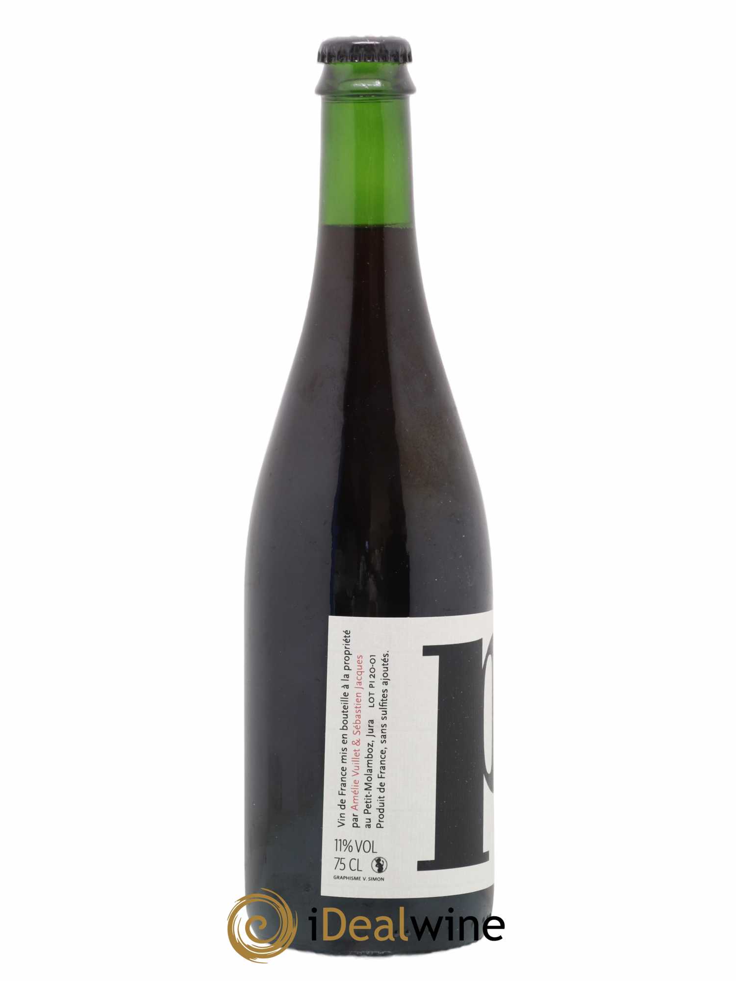 Vin de France Pif Amélie Vuillet Sébastien Jacques 2020 - Posten von 1 Flasche - 1