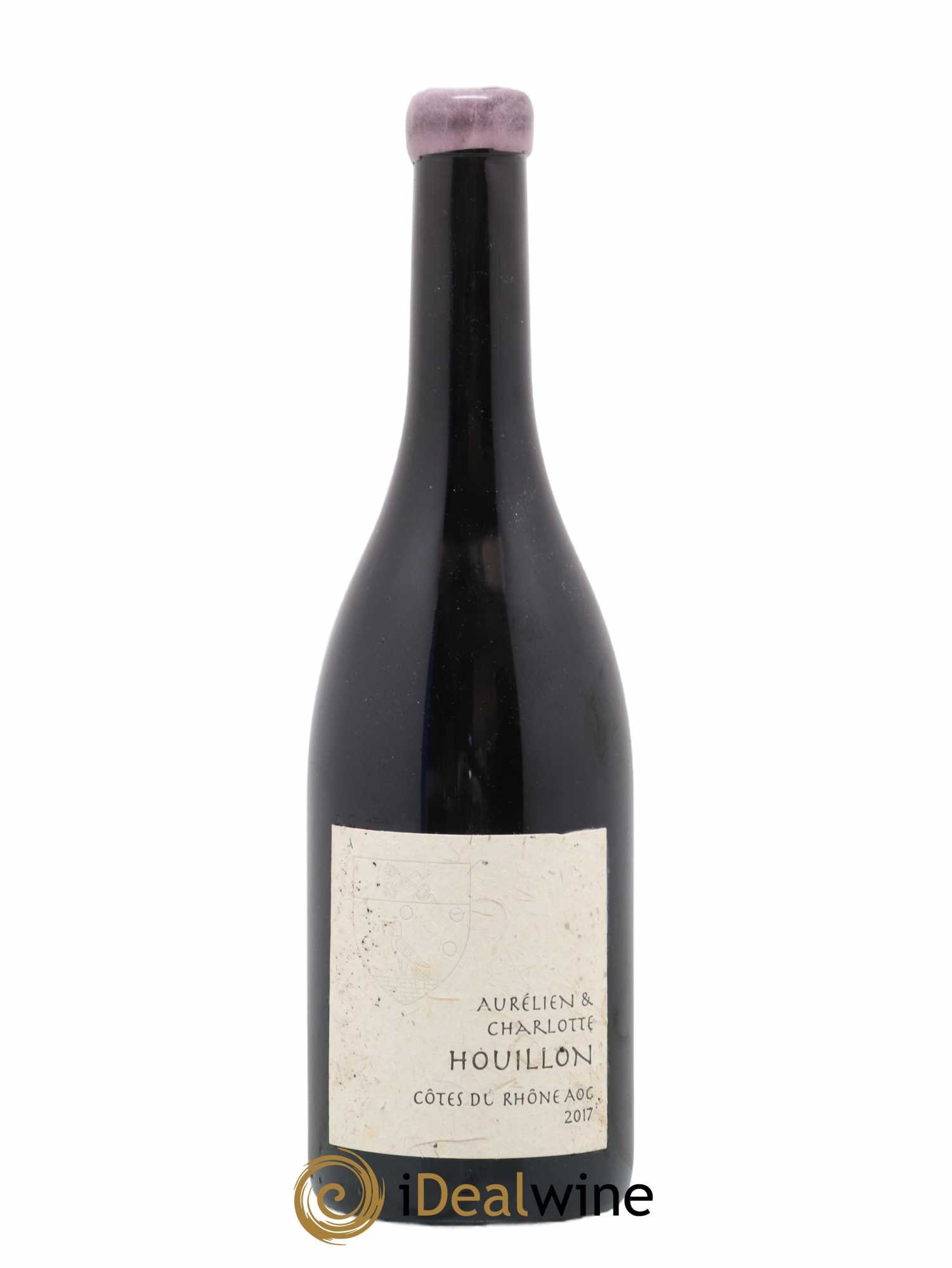 Côtes-du-Rhône Tonneaux Aurélien et Charlotte Houillon 2017 - Lot de 1 bouteille - 0