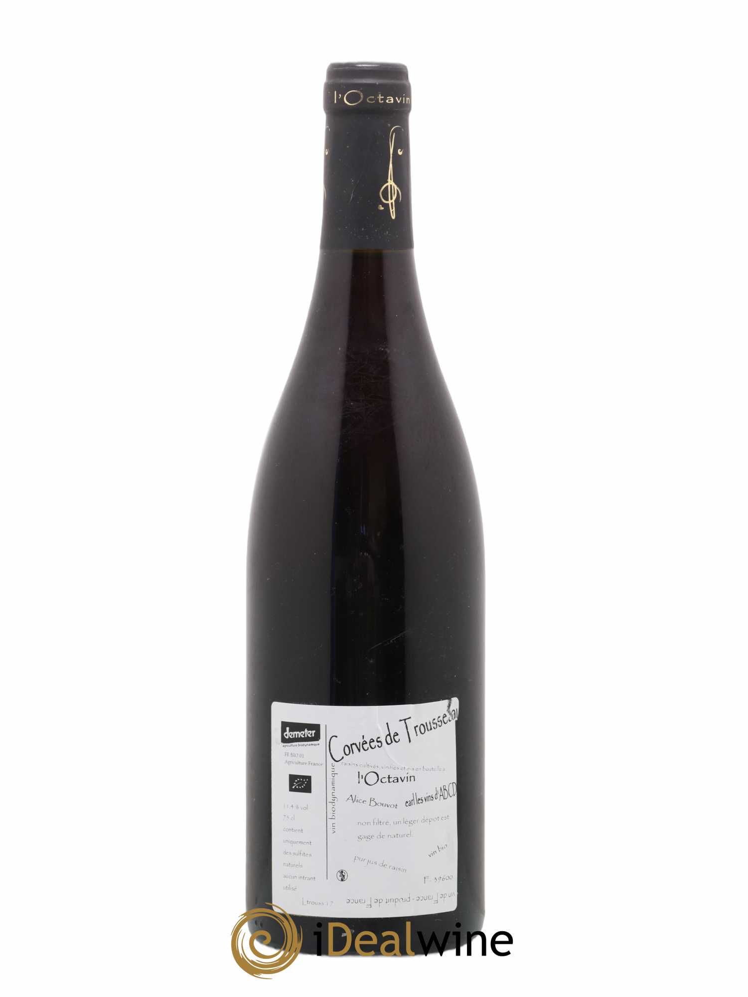 Vin de France les Corvées de Trousseau Domaine de l'Octavin 2017 - Posten von 1 Flasche - 1