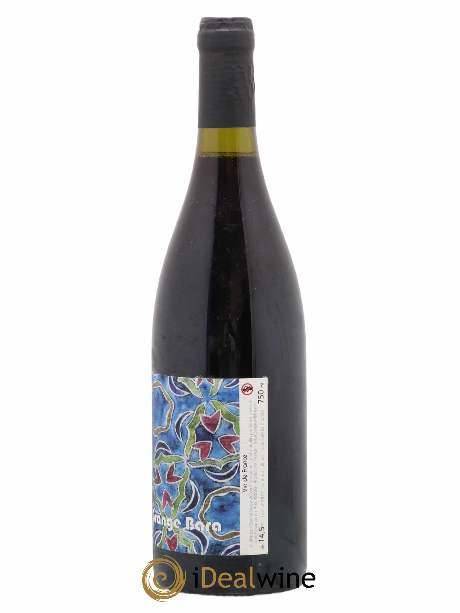 Vin de France Grange Bara Daniel Sage 2018 - Lot de 1 bouteille - 1