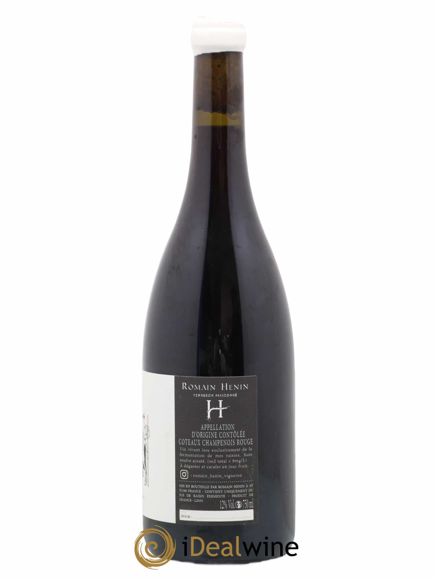 Coteaux Champenois MPQR Domaine Romain Henin 2019 - Posten von 1 Flasche - 1