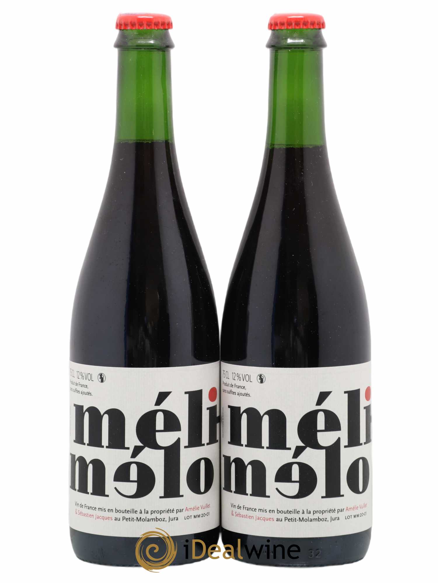 Vin de France Méli-Mélo Amelie Vuillet & Sebastien Jacques 2020 - Posten von 2 Flaschen - 0