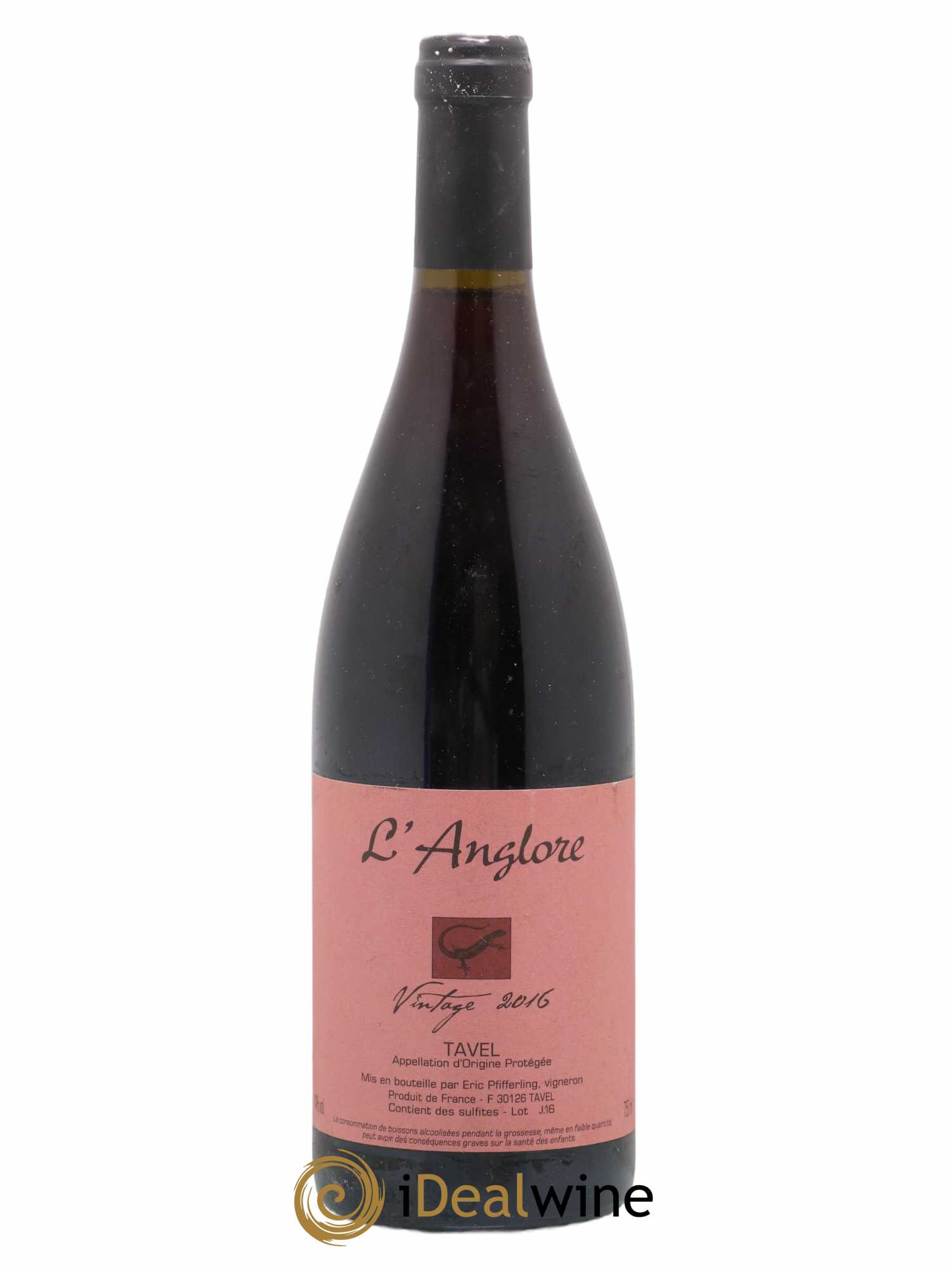 Tavel Vintage L'Anglore 2016 - Lot de 1 bouteille - 0