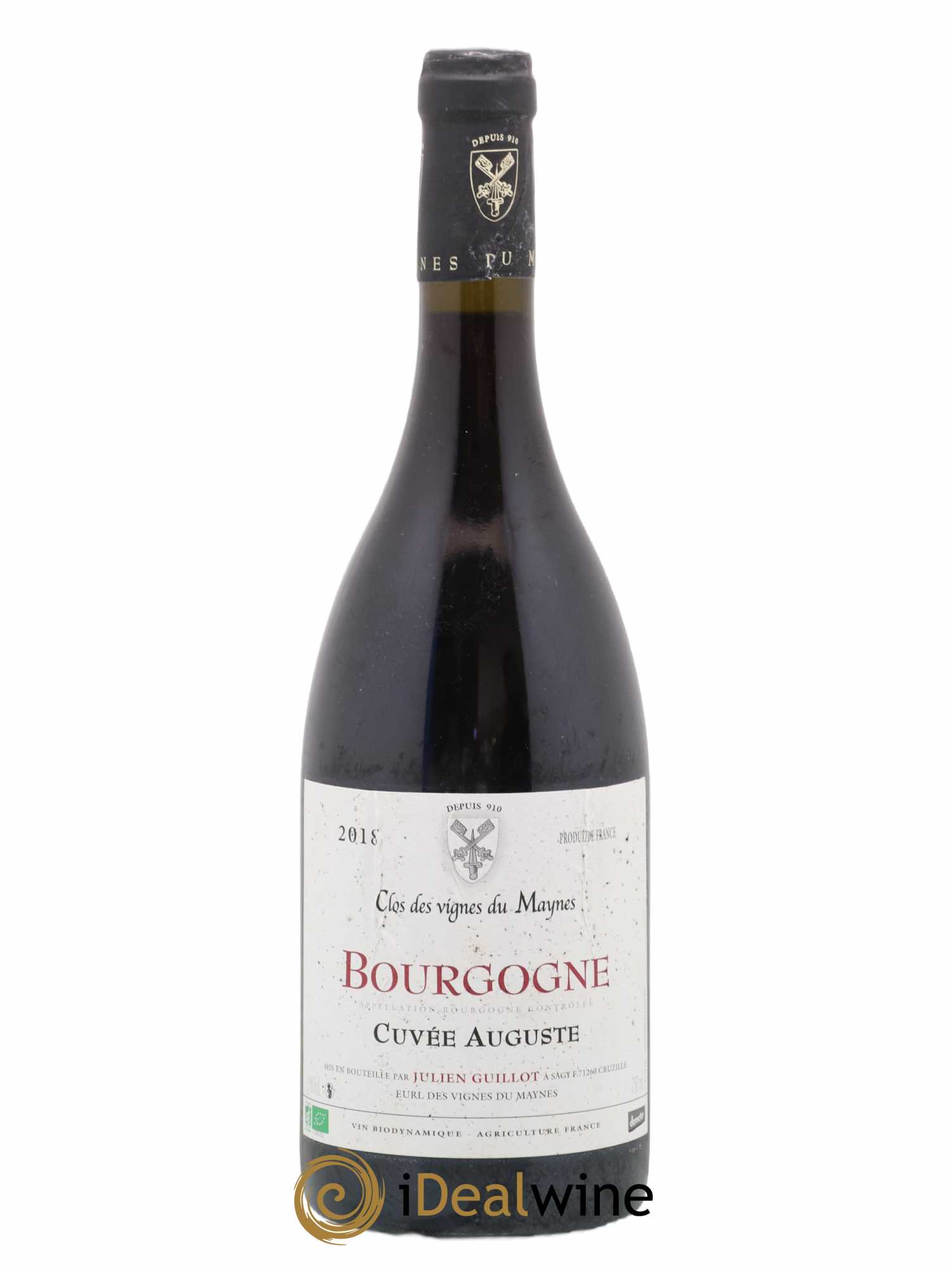 Bourgogne Cuvée Auguste Les Vignes du Maynes 2018 - Lot de 1 bouteille - 0