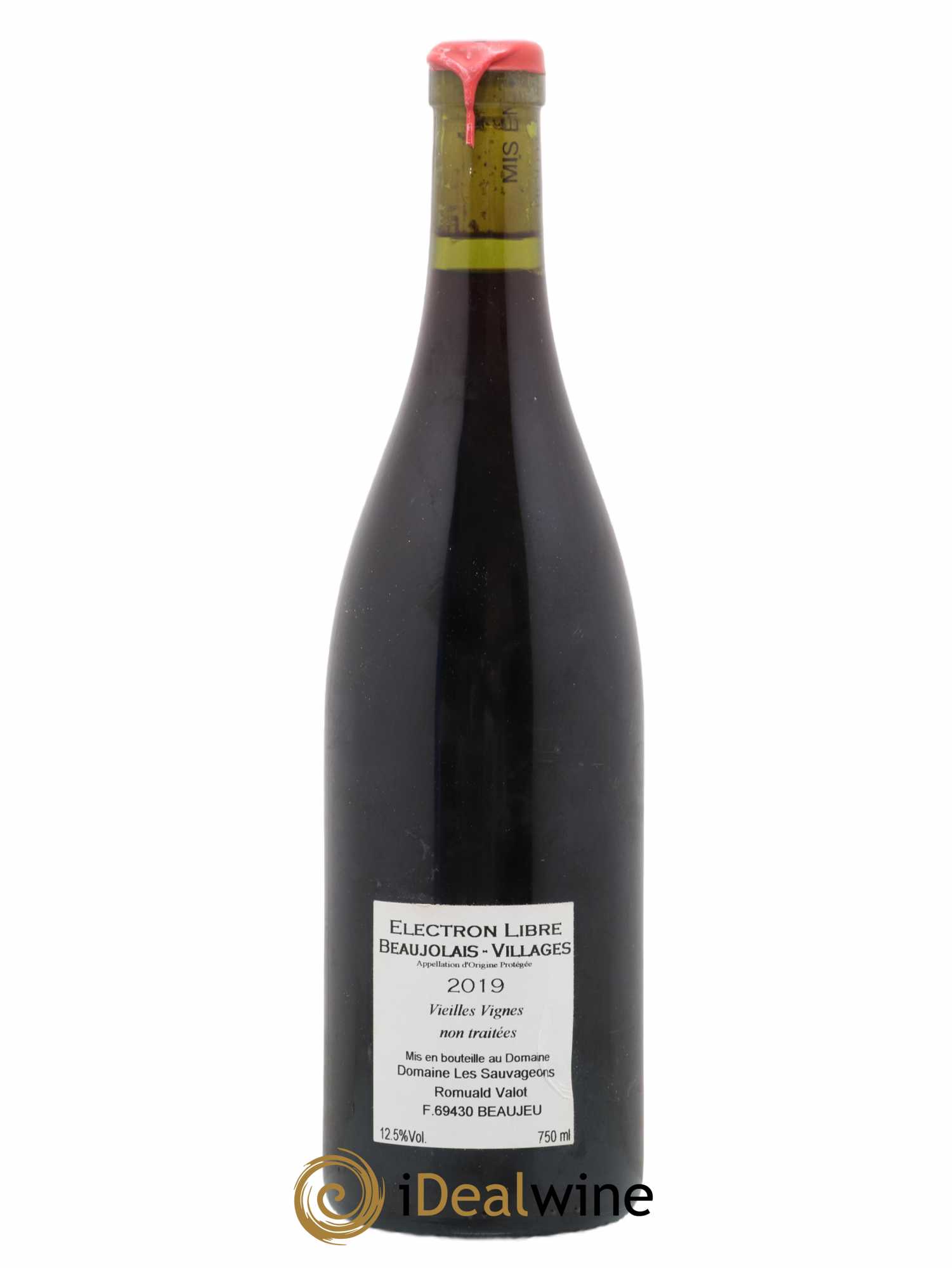 Beaujolais Villages Electron Libre Vieilles Vignes Domaine des Sauvageons Romuald Valot 2019 - Posten von 1 Flasche - 1