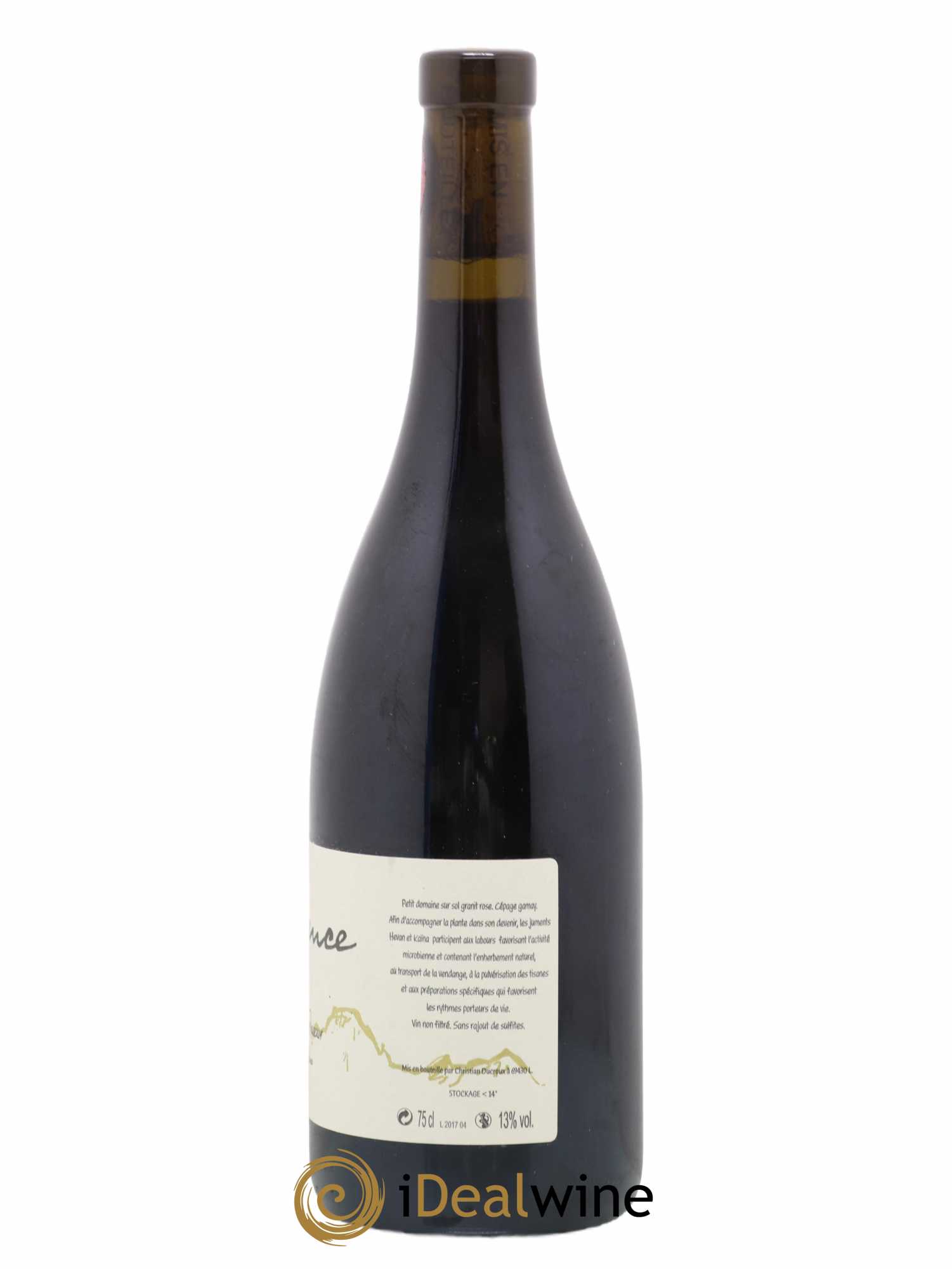 Vin de France Patience Christian Ducroux 2017 - Posten von 1 Flasche - 1