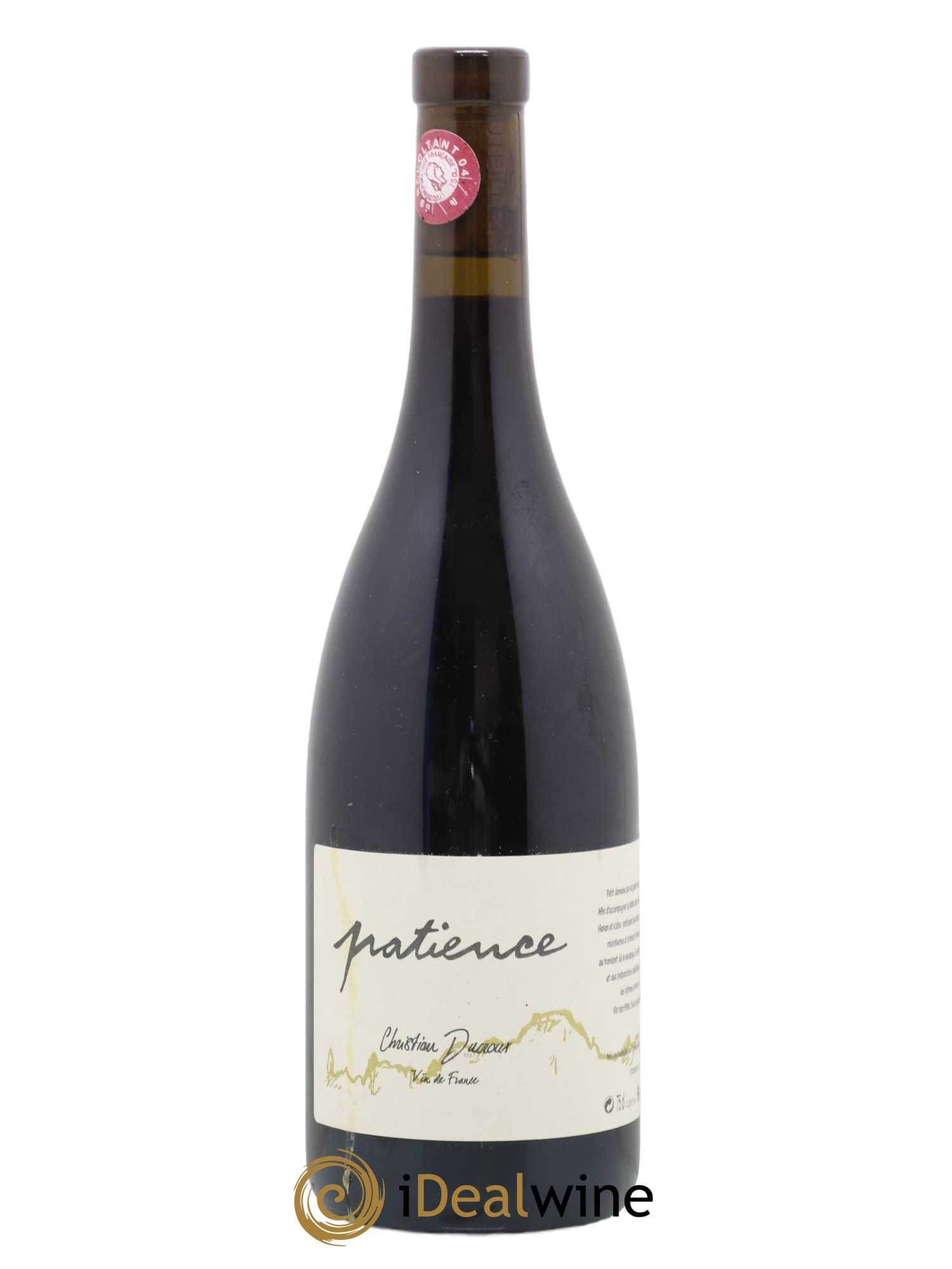 Vin de France Patience Christian Ducroux 2017 - Posten von 1 Flasche - 0