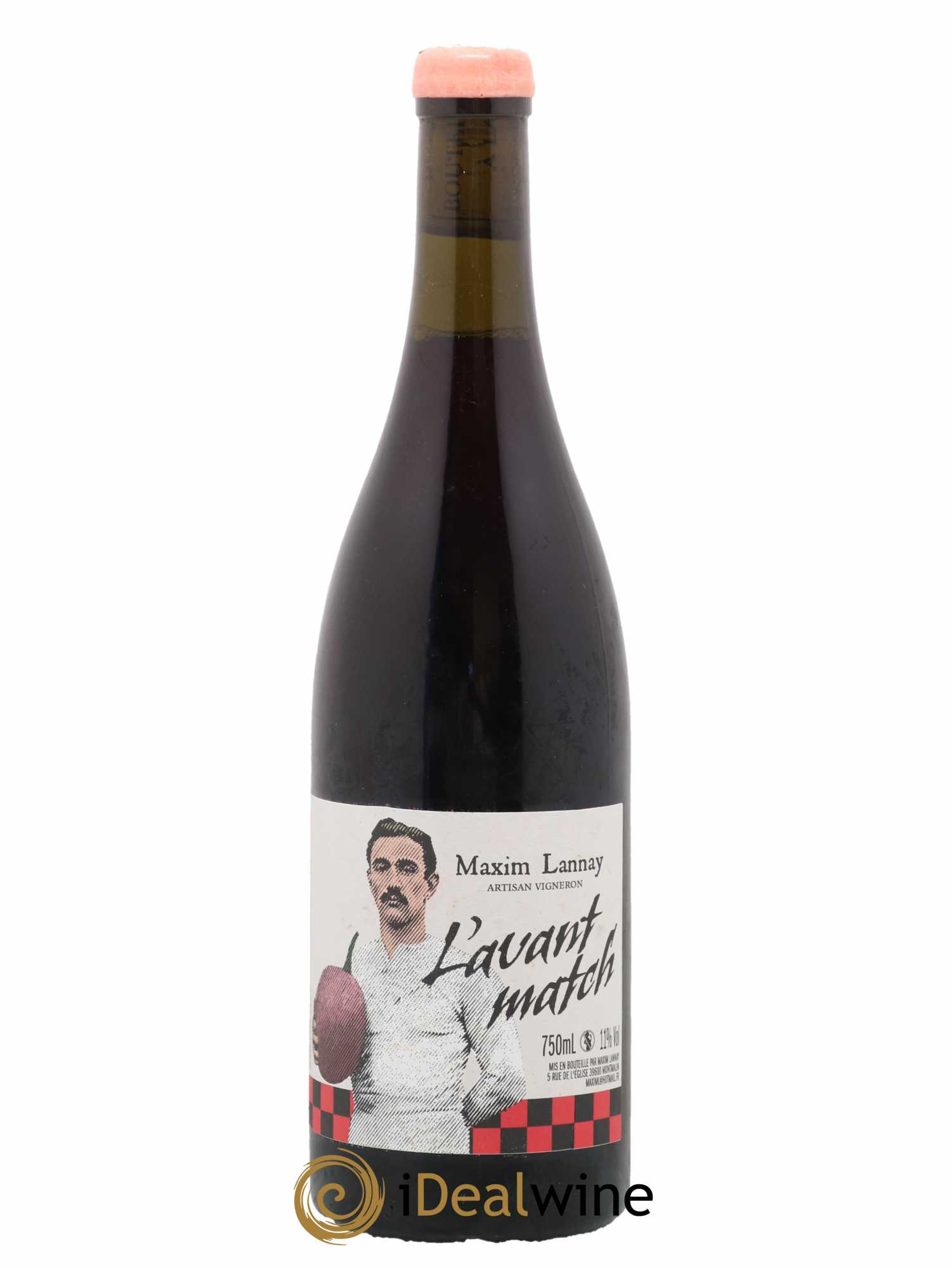 Vin de France L'Avant Match Maxim Lannay 2018 - Lot de 1 bouteille - 0