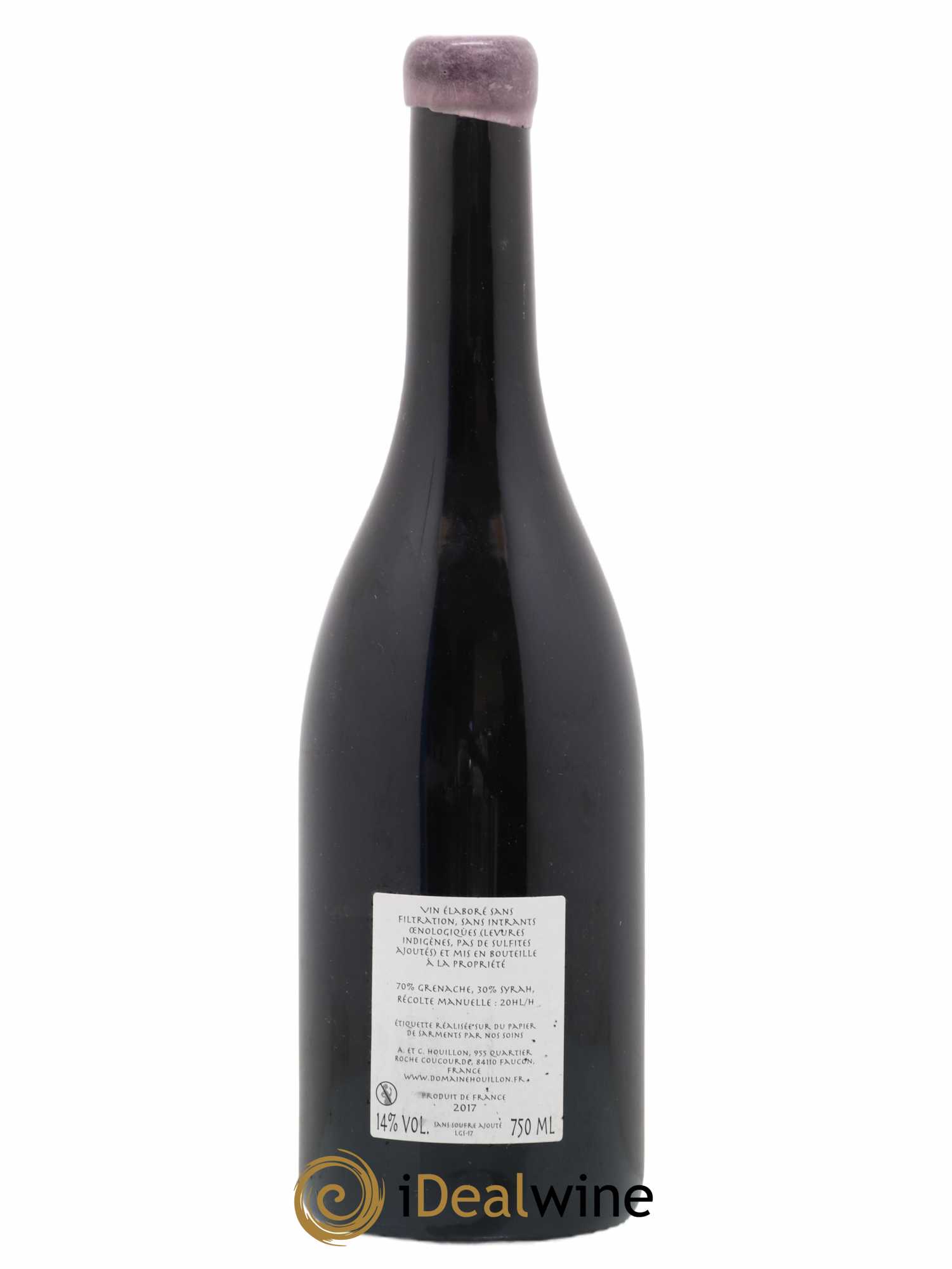 Côtes-du-Rhône Aurélien et Charlotte Houillon 2017 - Posten von 1 Flasche - 1