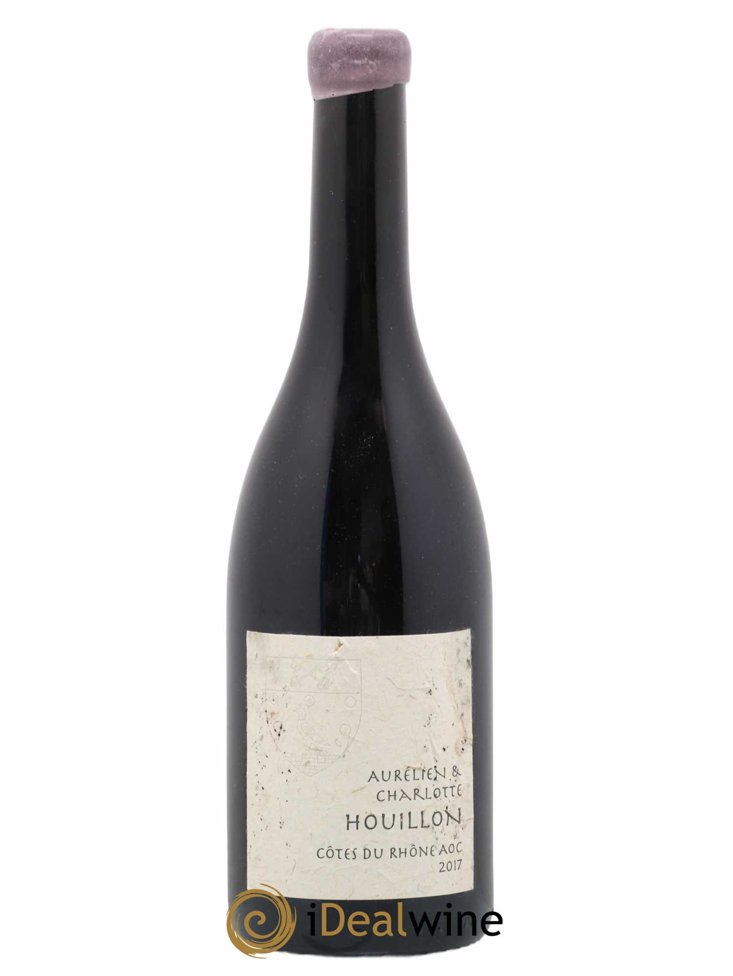 Côtes-du-Rhône Aurélien et Charlotte Houillon 2017 - Posten von 1 Flasche - 0