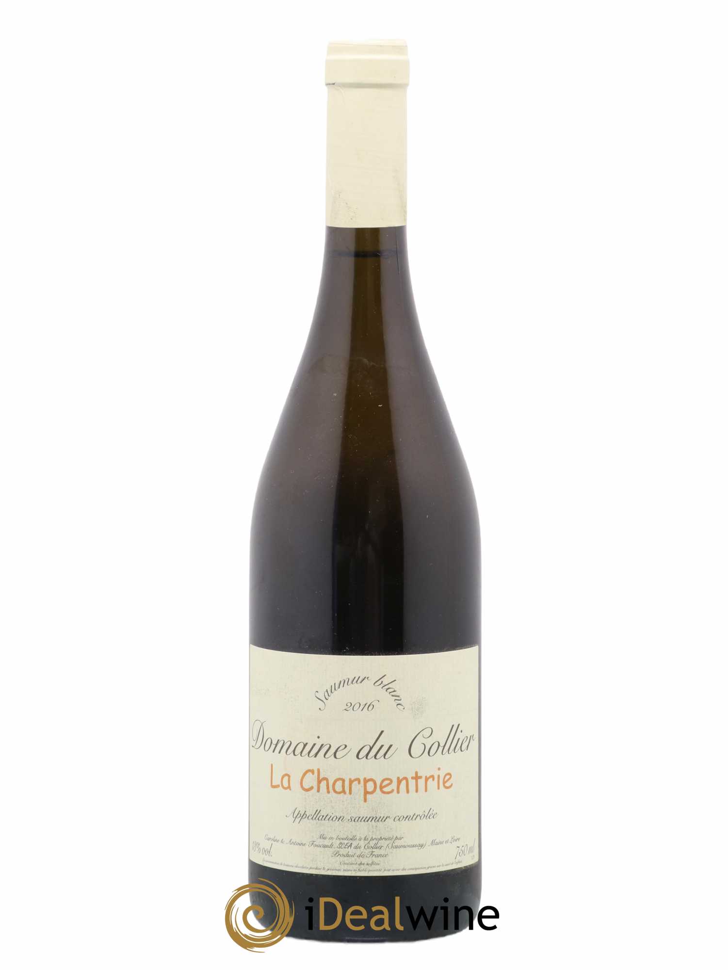 Saumur La Charpentrie Domaine du Collier 2016 - Lot de 1 bouteille - 0