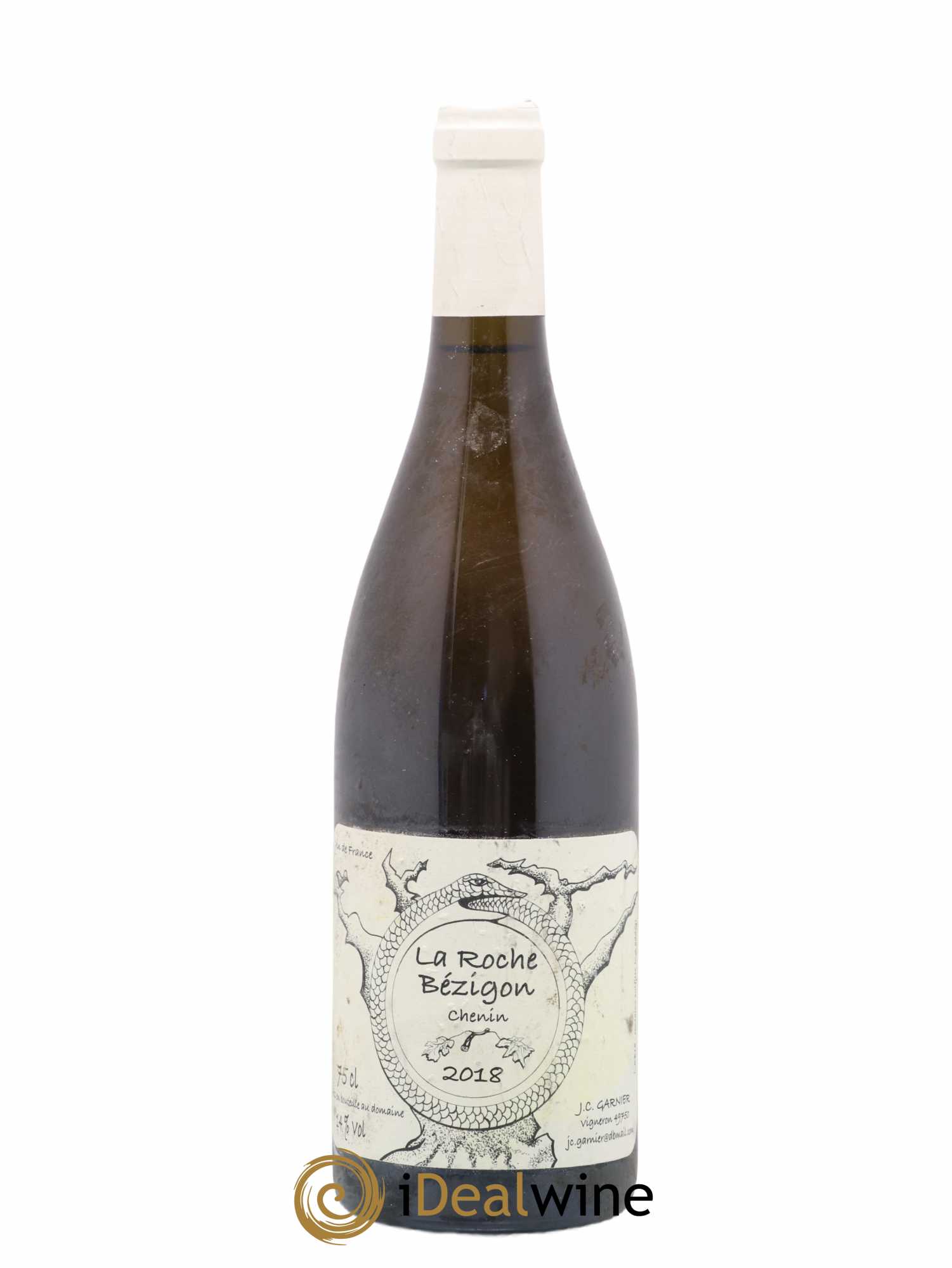 Vin de France La Roche Bézigon Jean-Christophe Garnier 2018 - Lot de 1 bouteille - 0