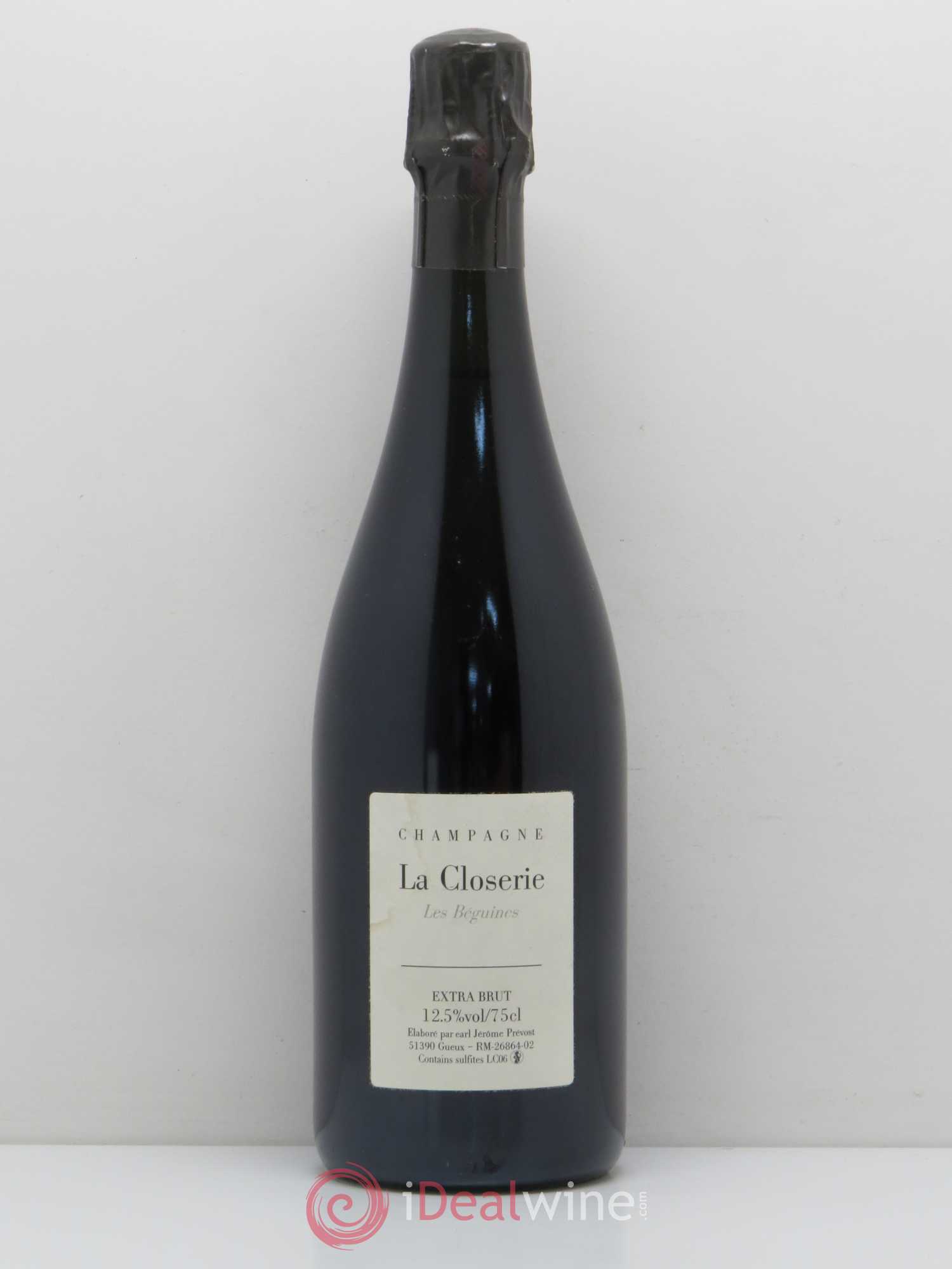 Champagne La Closerie Les Beguines - Posten von 1 Flasche - 0