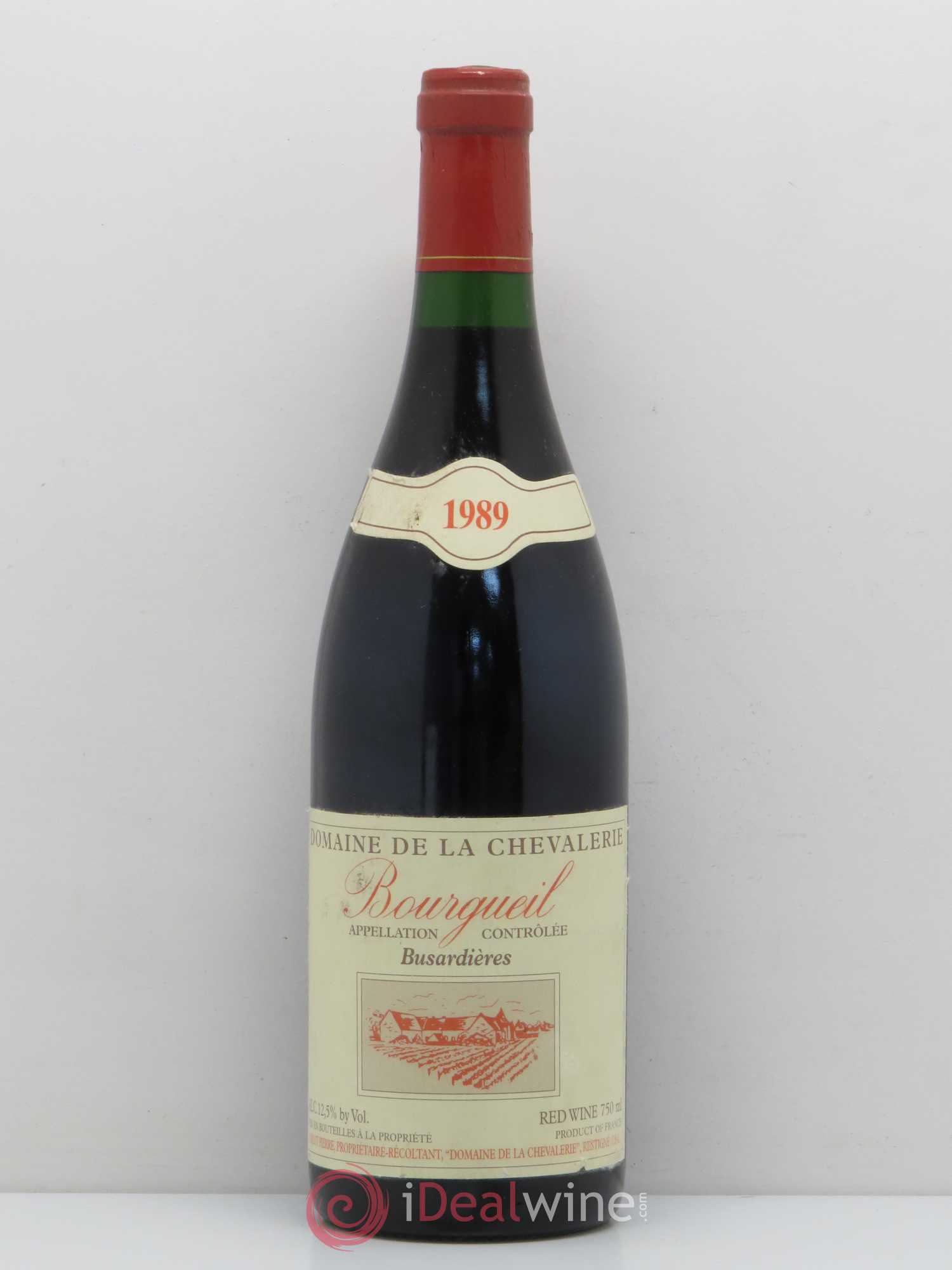 Bourgueil Busardières Domaine de la Chevalerie 1989 - Lot de 1 bouteille - 0