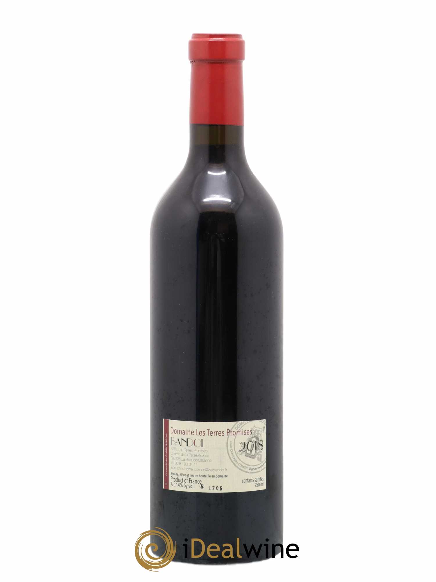 Bandol L'Amourvèdre Les Terres Promises 2018 - Lot de 1 bouteille - 1