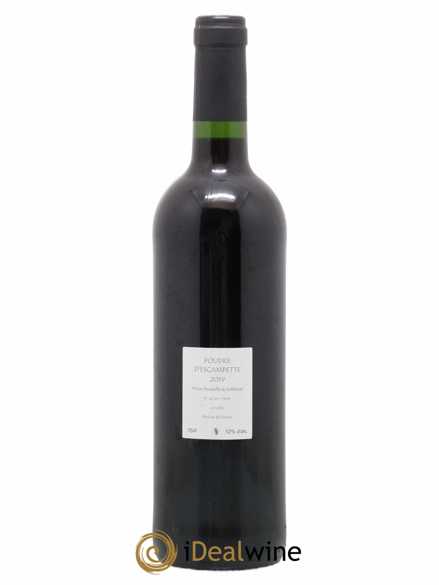Vin de France Poudre d'Escampette Les Vins du Cabanon - Alain Castex 2019 - Lot de 1 bouteille - 1