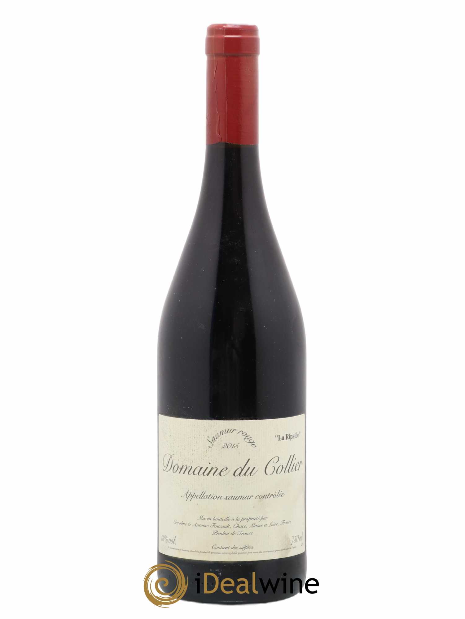 Saumur La Ripaille Domaine du Collier 2015 - Lot de 1 bouteille - 0