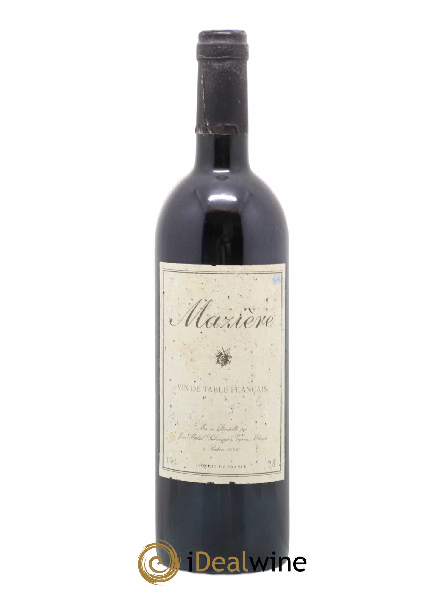 Vin de France Mazière - Lot de 1 bouteille - 0