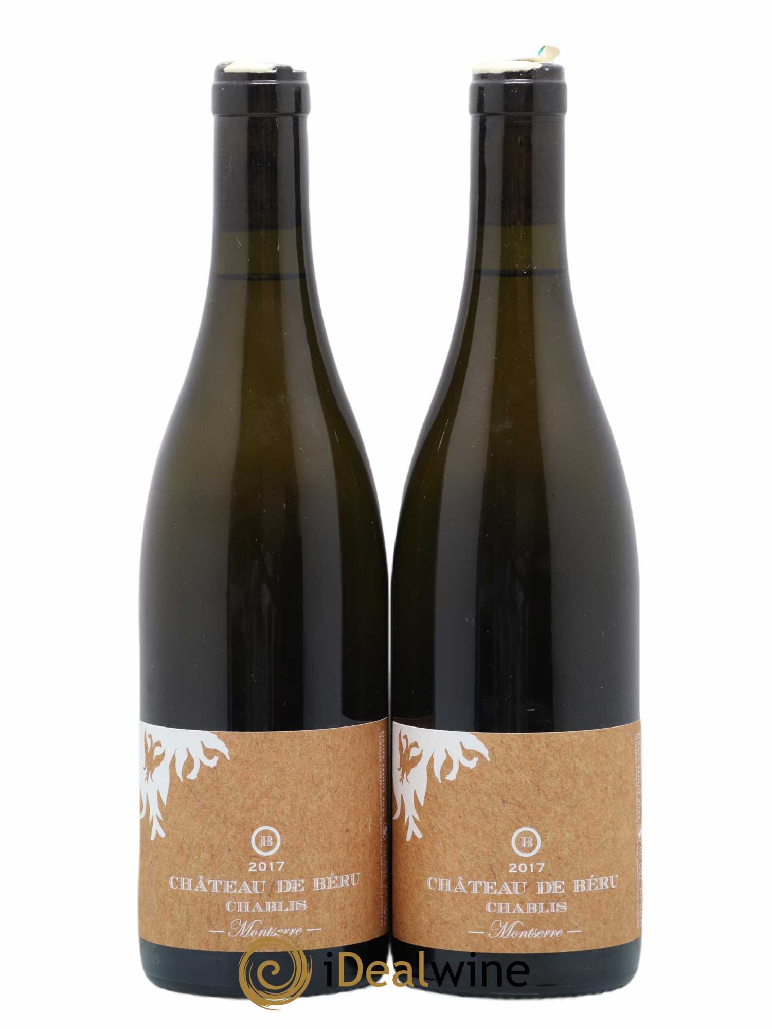 Chablis Montserre Sans So2 Athenaïs De Beru 2017 - Posten von 2 Flaschen - 0