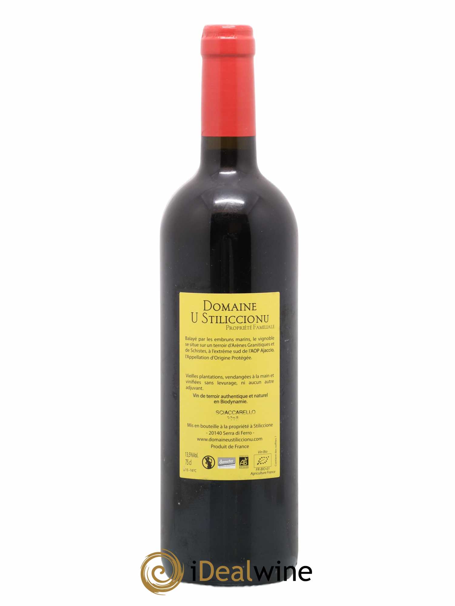 Vin de Corse Antica Domaine U Stiliccionu 2016 - Lot de 1 bouteille - 1
