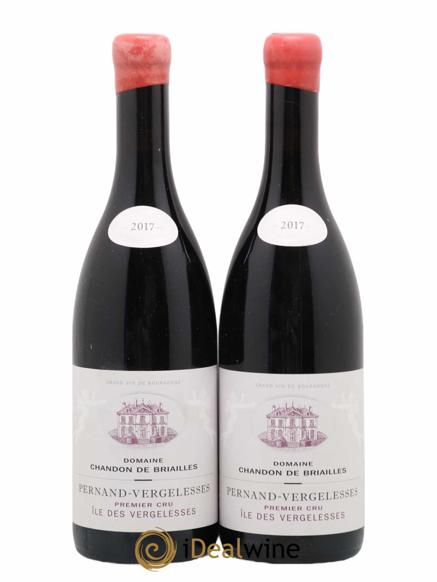 Pernand-Vergelesses 1er Cru Ile des Vergelesses Chandon de Briailles 2017 - Lot de 2 bouteilles - 0