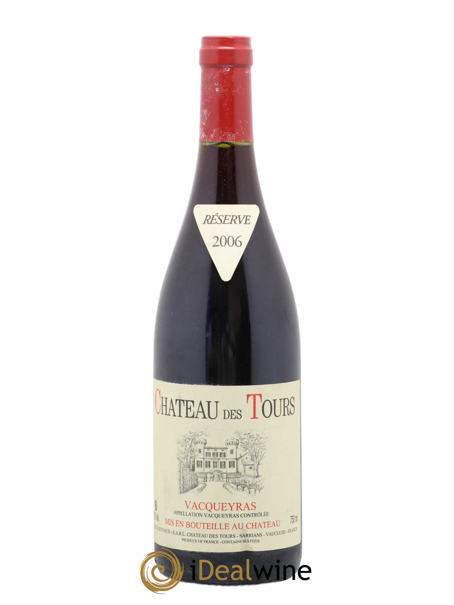 Vacqueyras Château des Tours Emmanuel Reynaud 2006 - Lot de 1 bouteille - 0